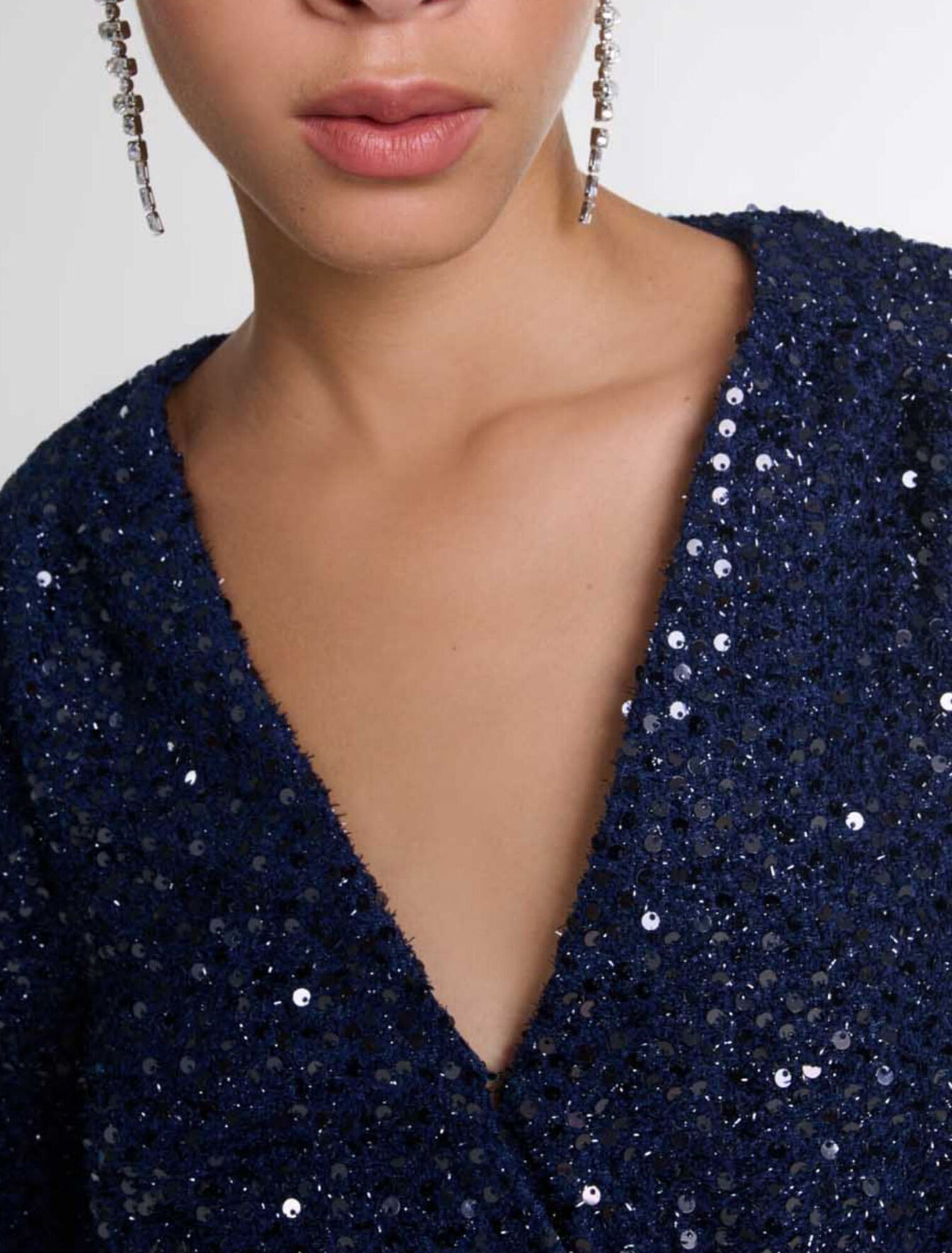 Short sequin dress
