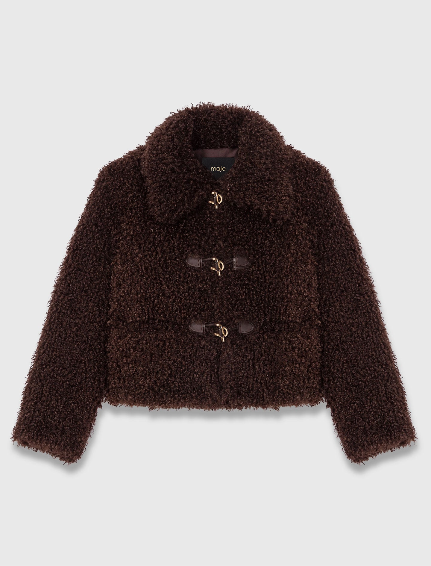 Short curly coat 7