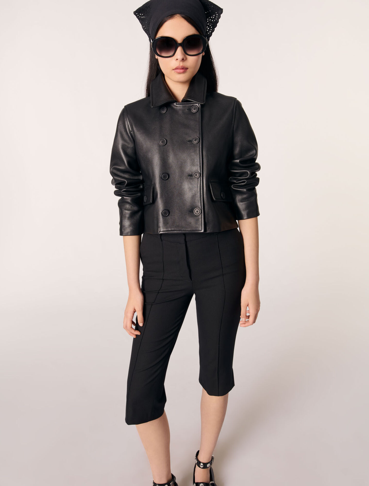 Capri suit trousers