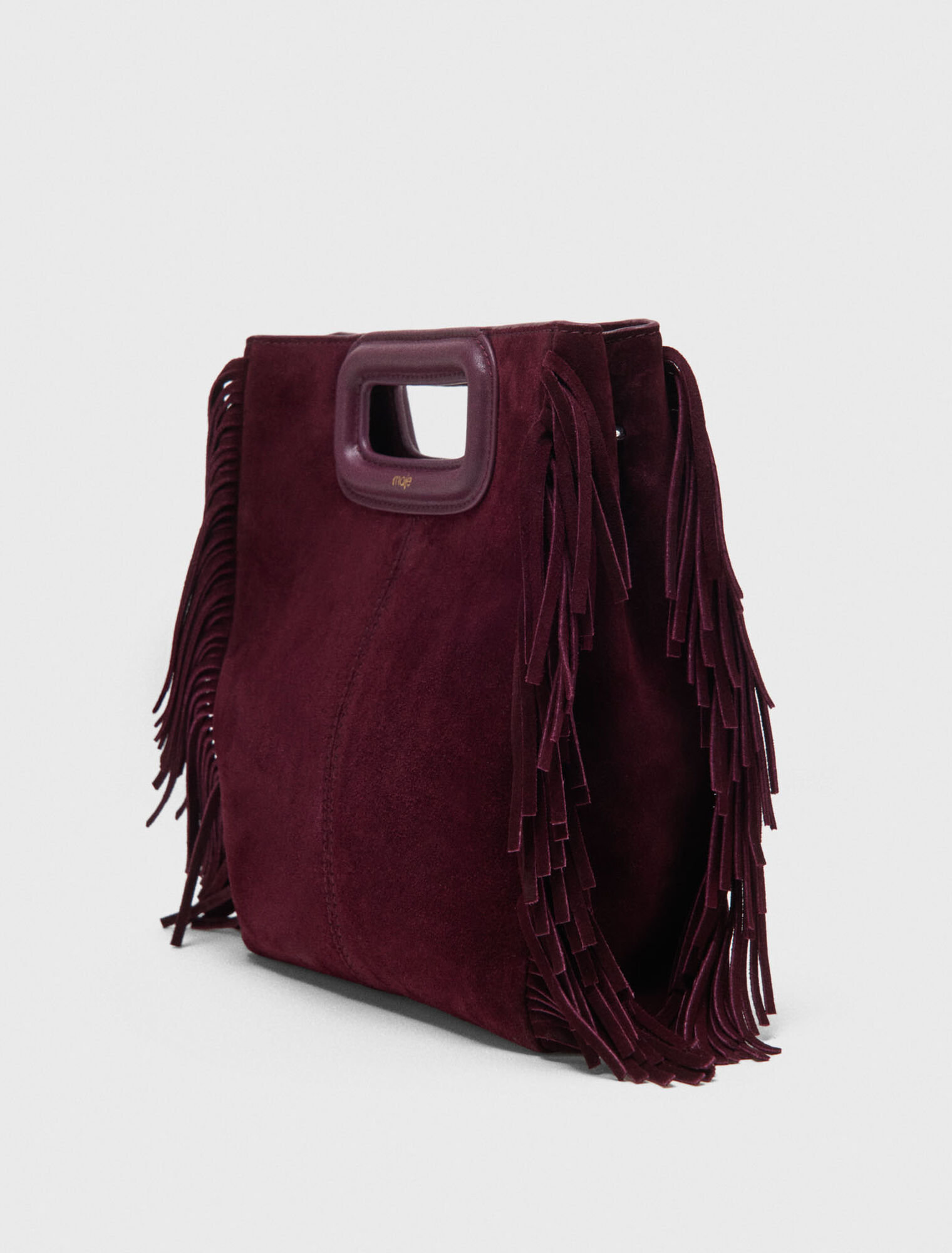 Suede M bag