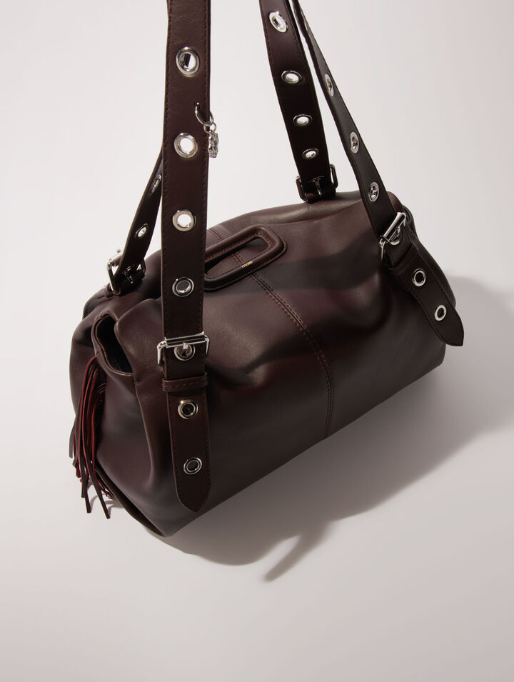 Plain leather Miss M XL bag