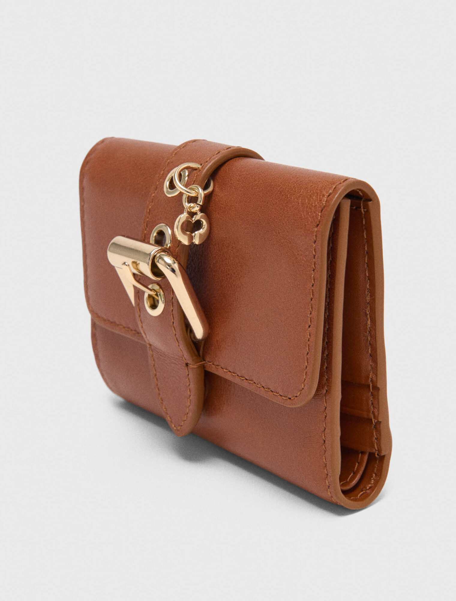 Miss M smooth leather wallet