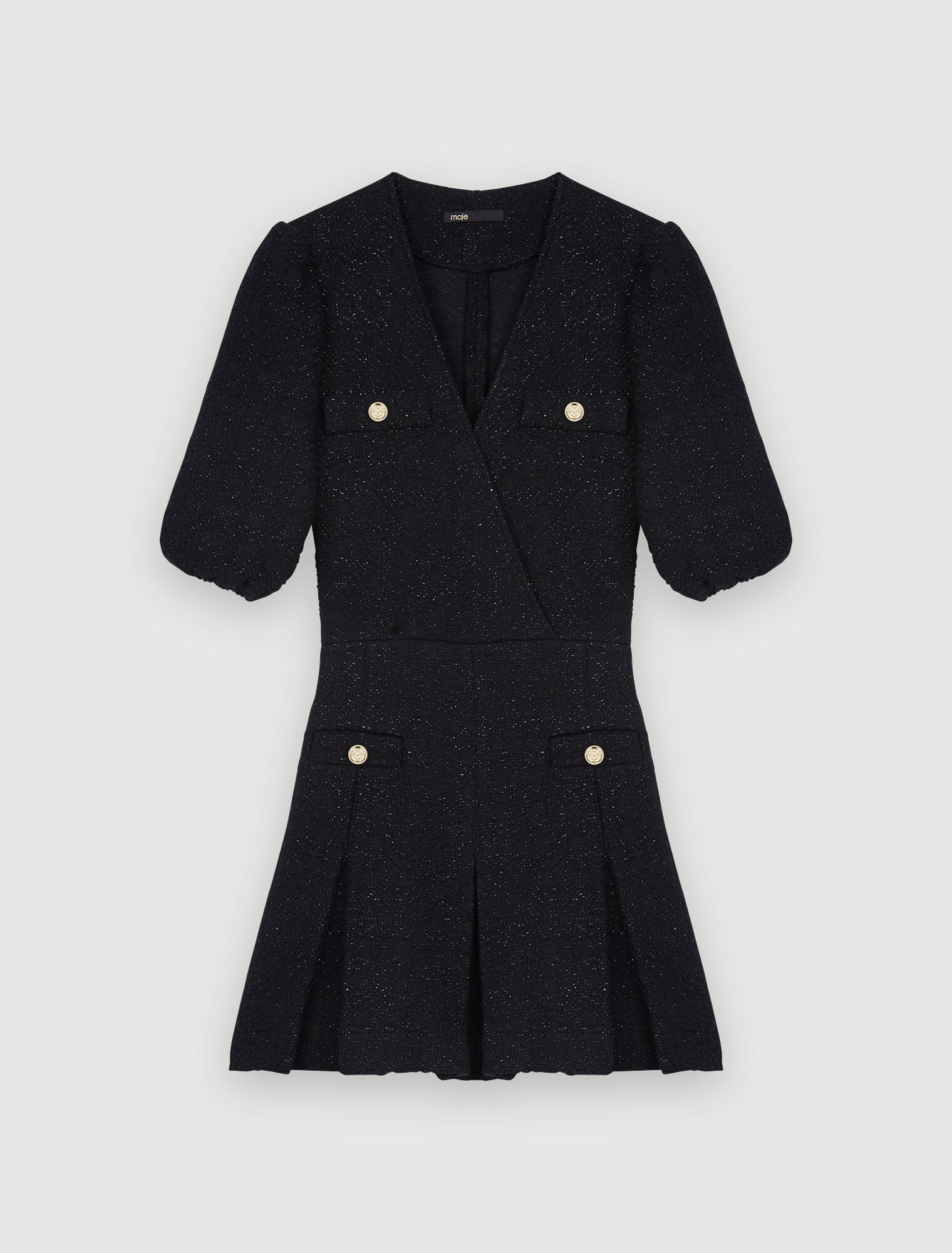 Short tweed dress