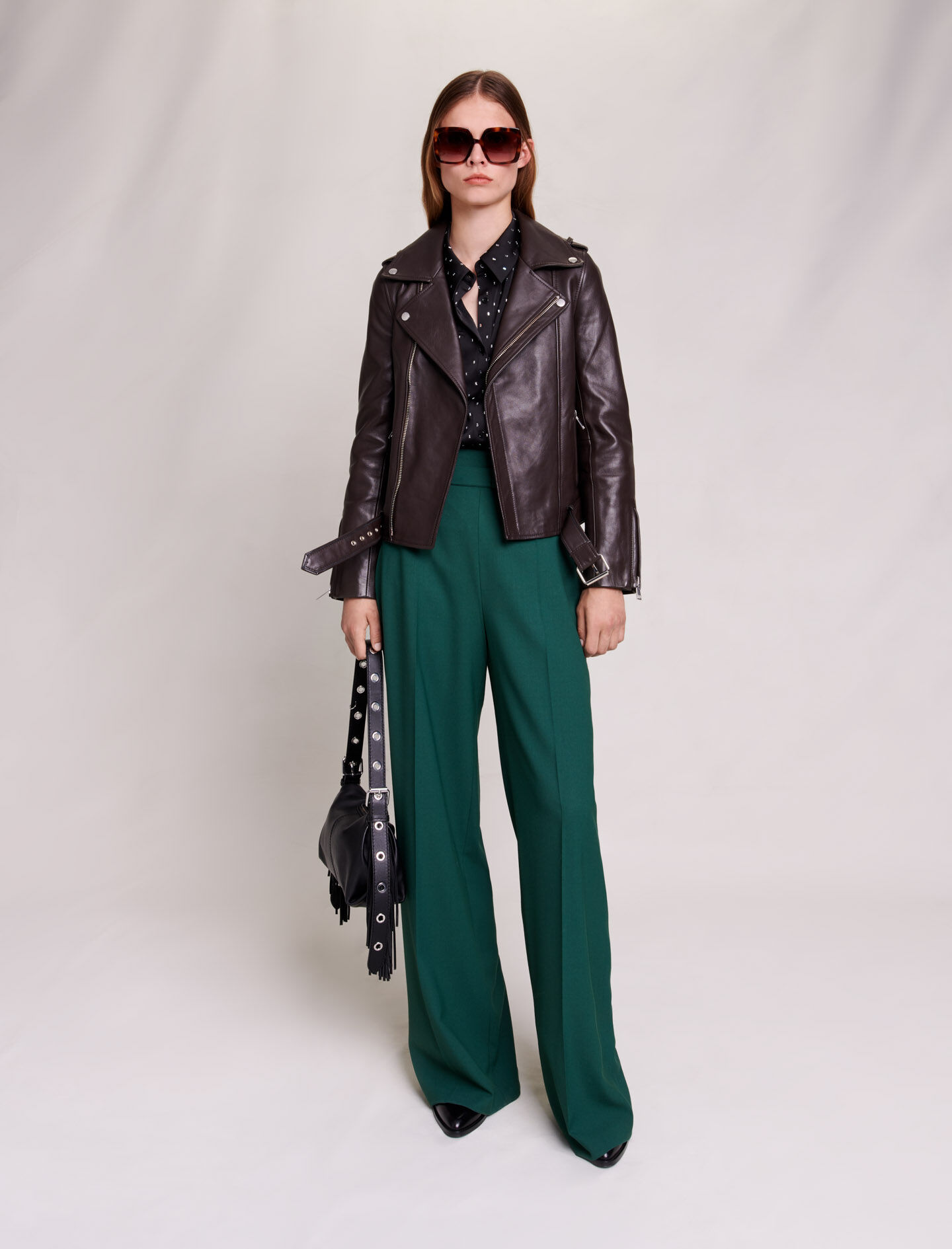 Leather jacket Blazers Jackets Maje