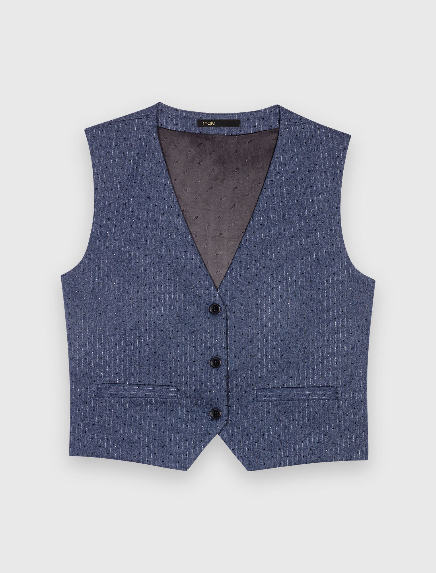 Diamanté tailored jacket