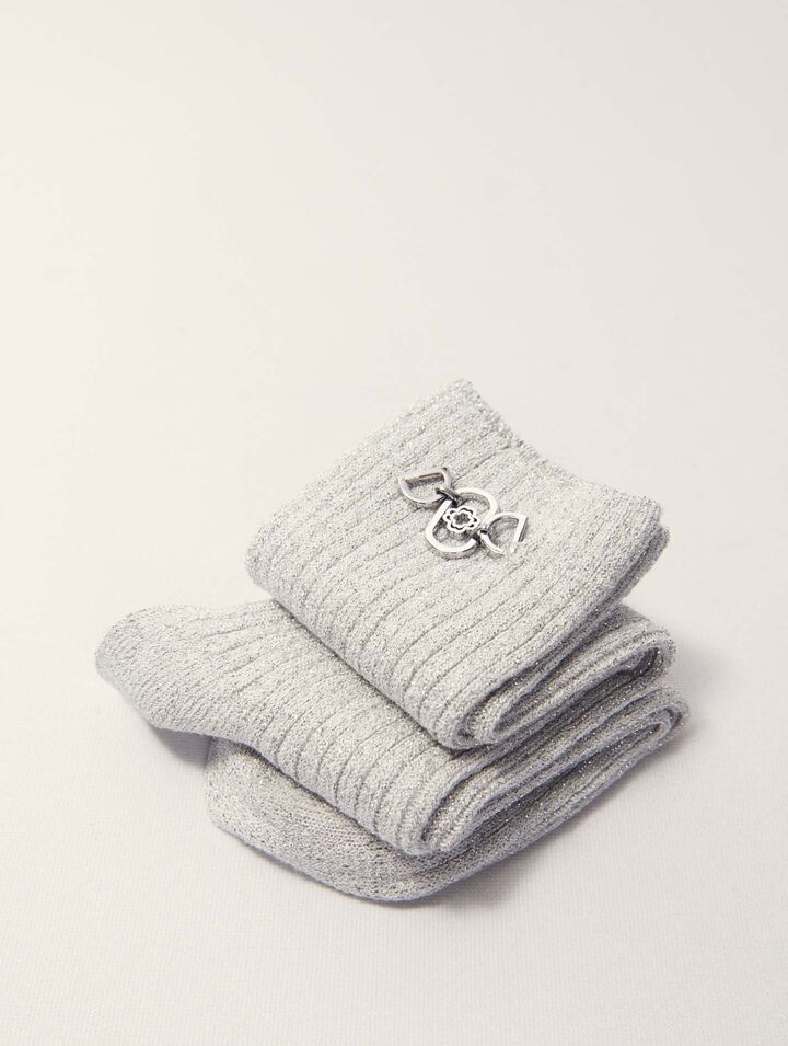 Lurex socks