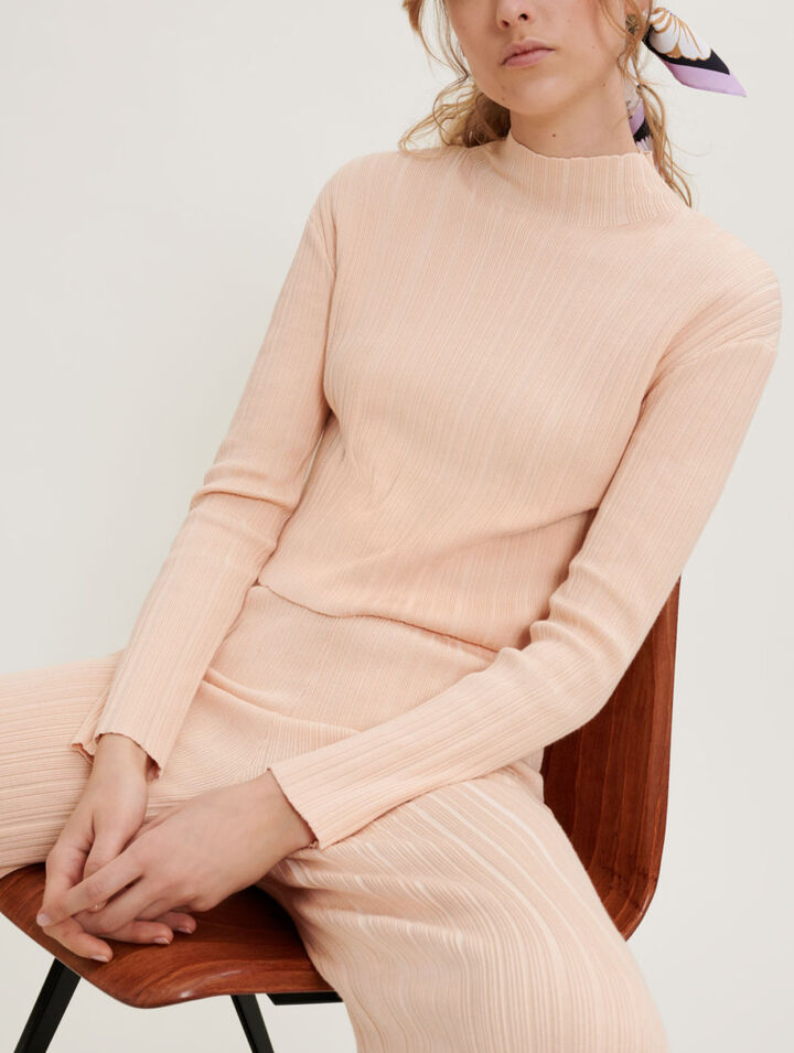 Ribbed sweater