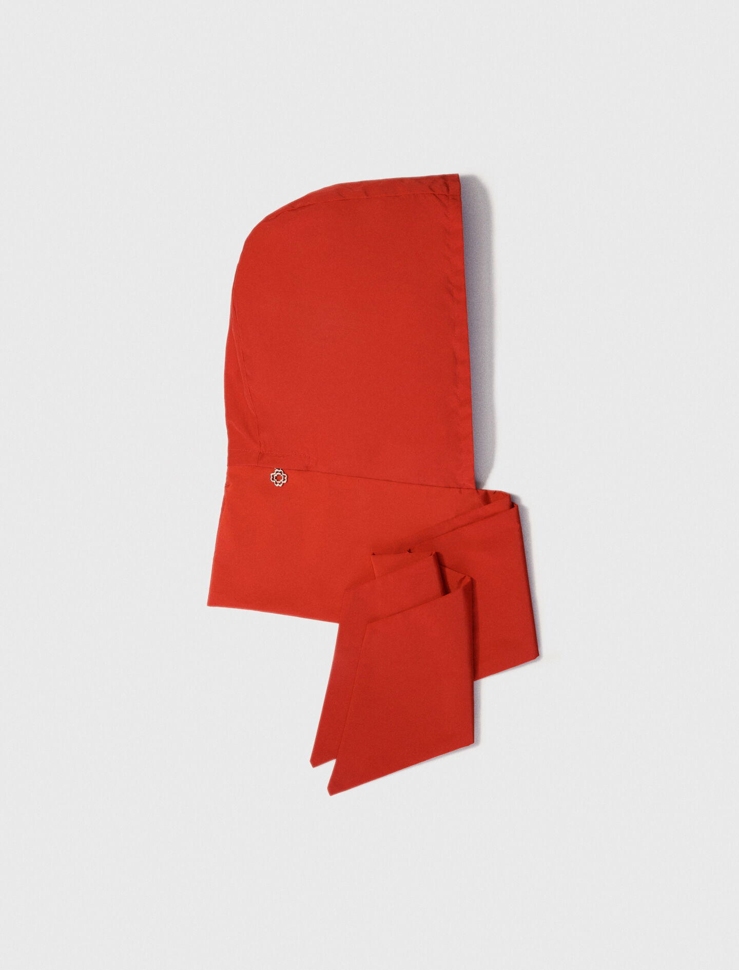 スカーフ ERMANNO SCERVINO Woman Scarf Red D462R301QEL 81662 Retractable scarf hood Red for Women | Maje