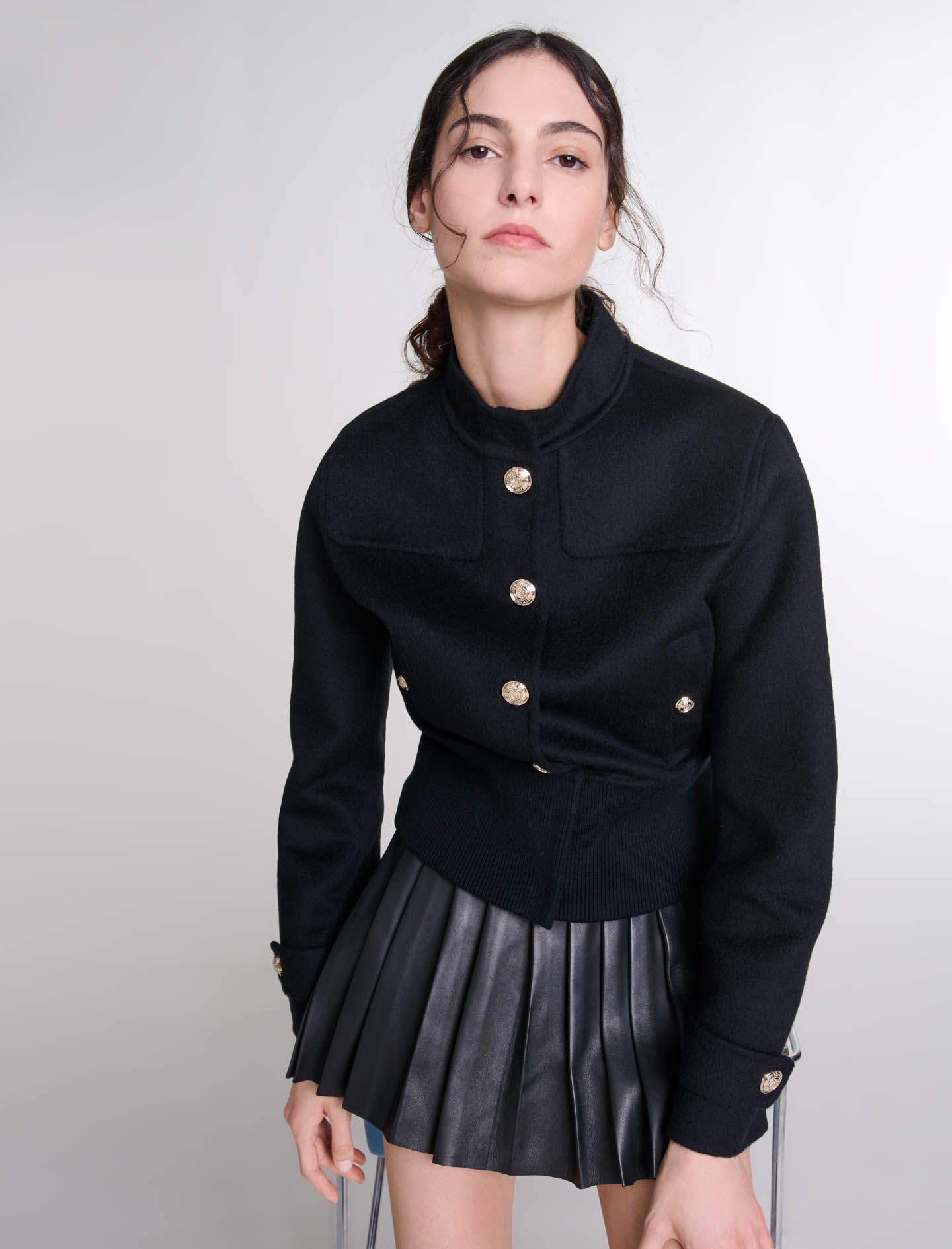 Wool jacket - Jackets | Maje