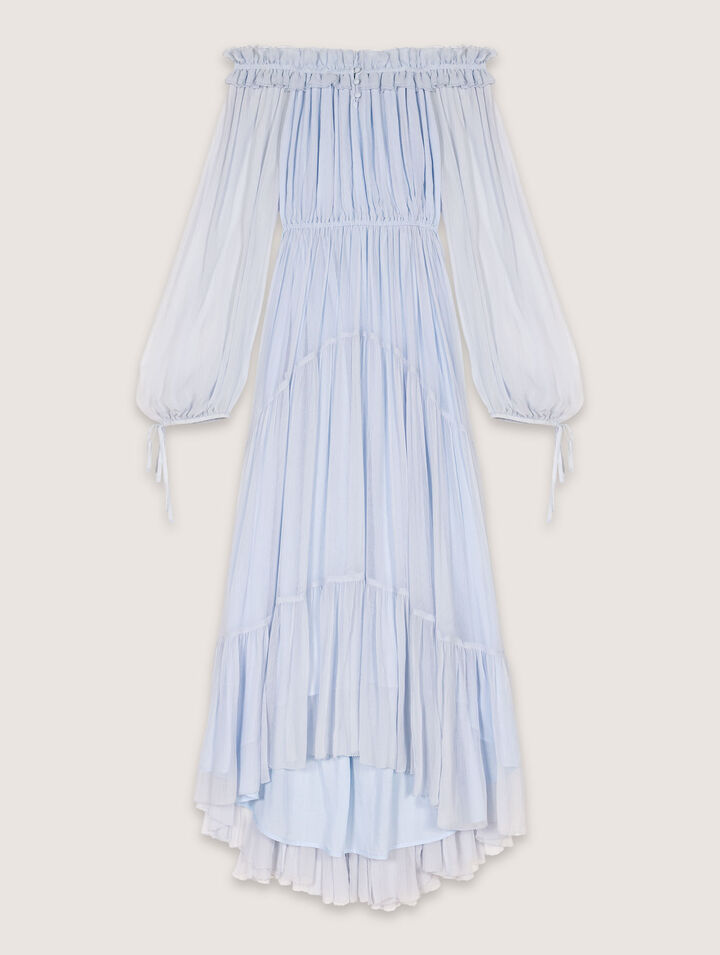 Chiffon maxi dress