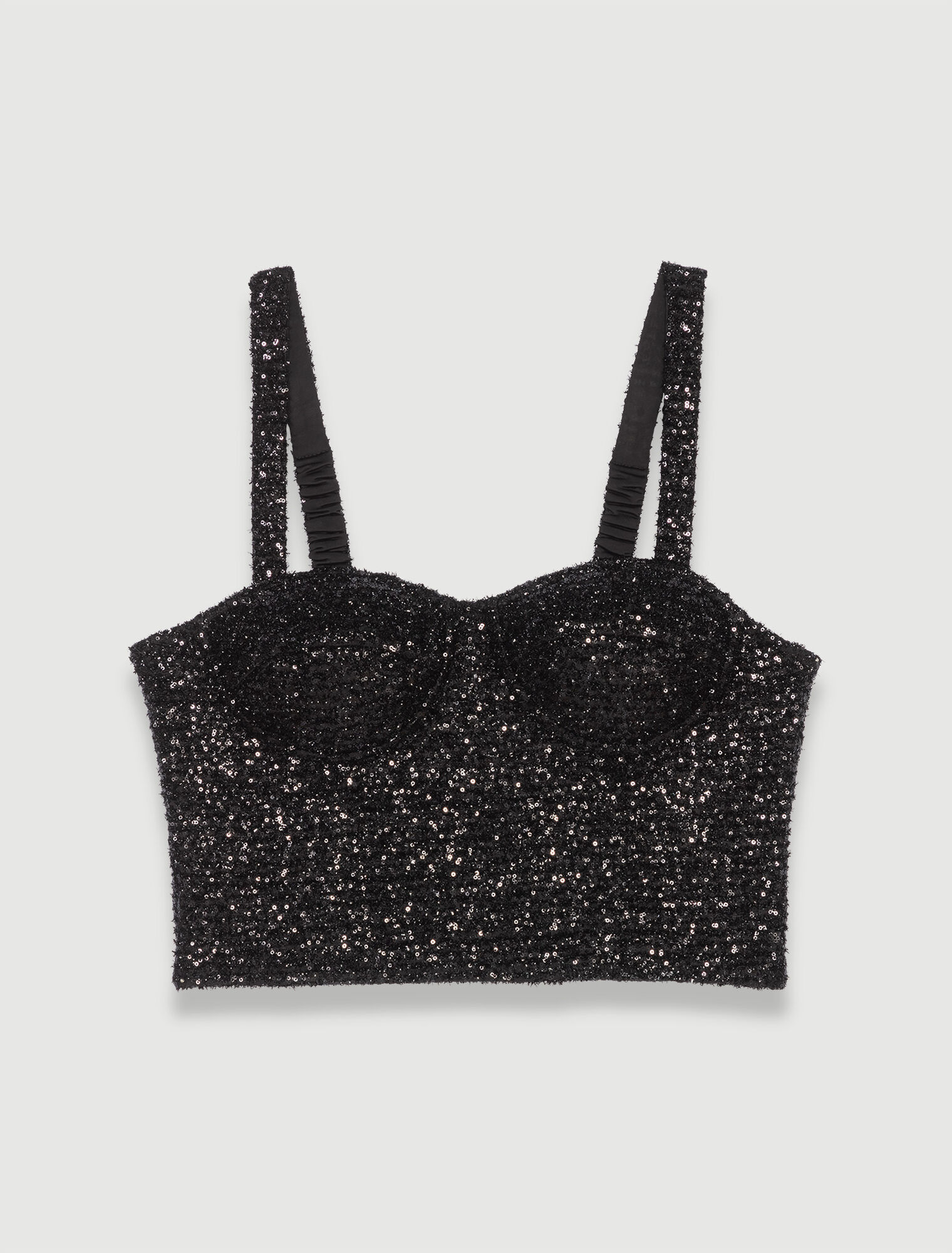 Sparkly bustier