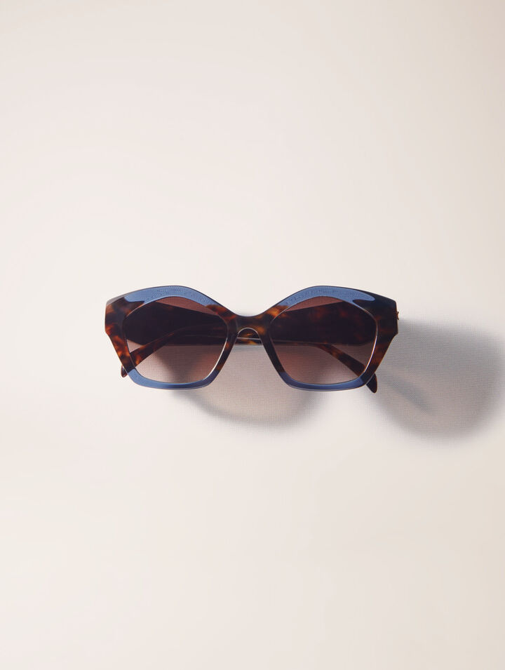 Acetate cat-eye glasses