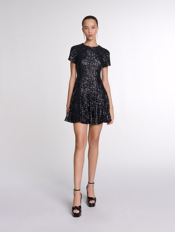 Short sequin dress