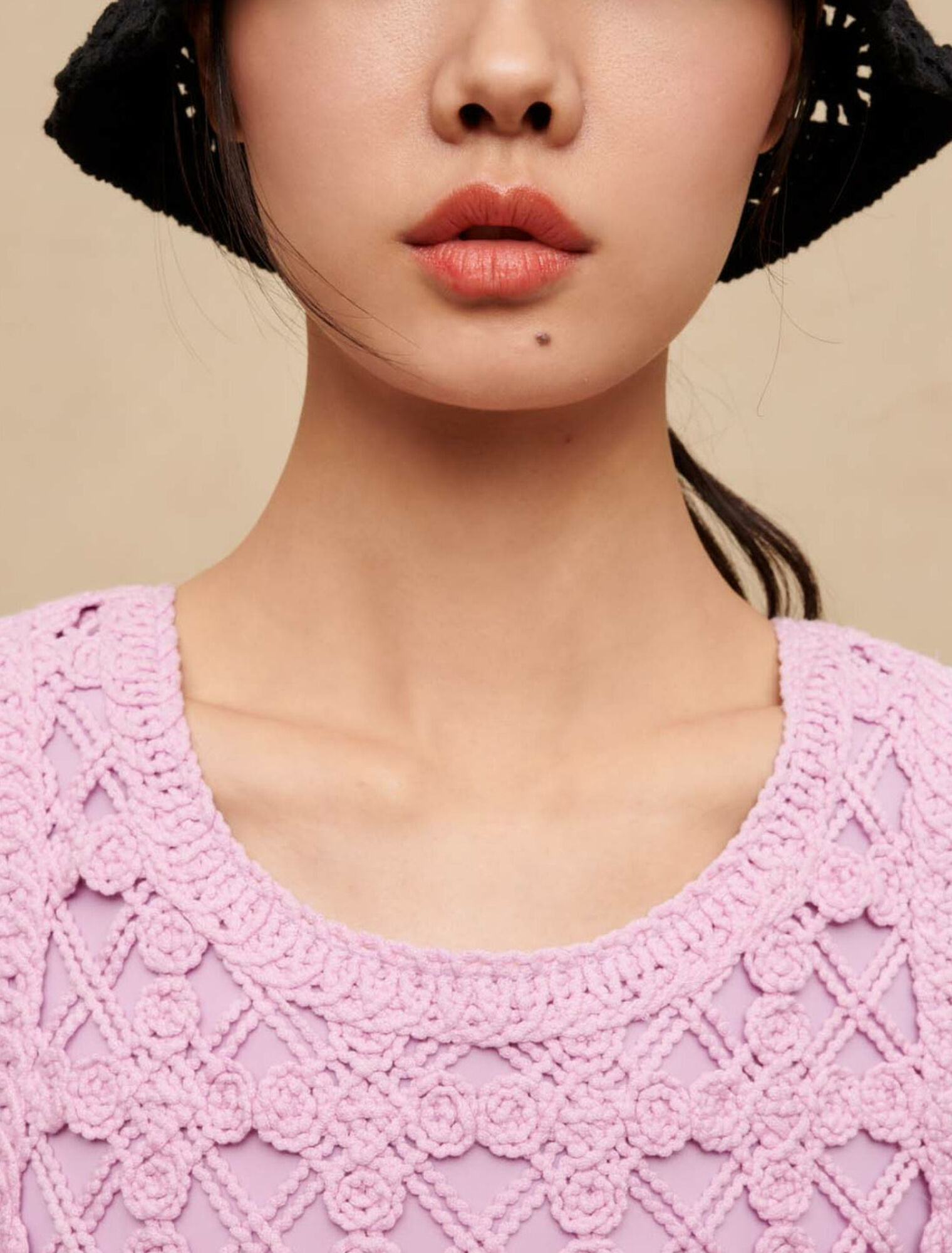 Crochet crop top