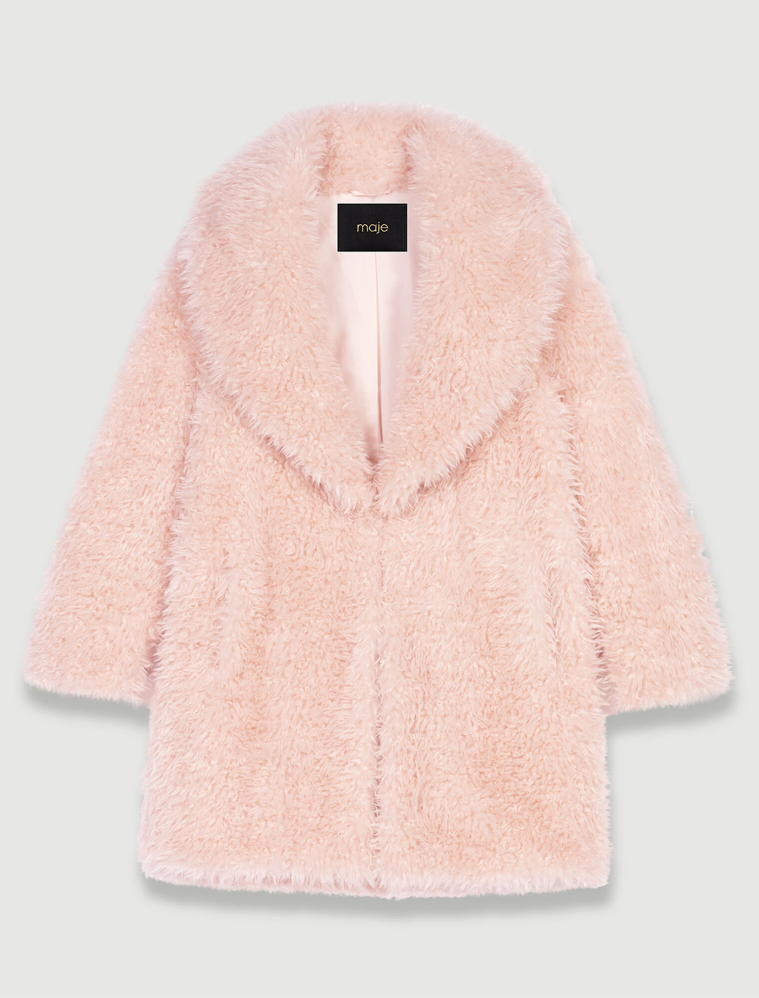 Faux fur coat