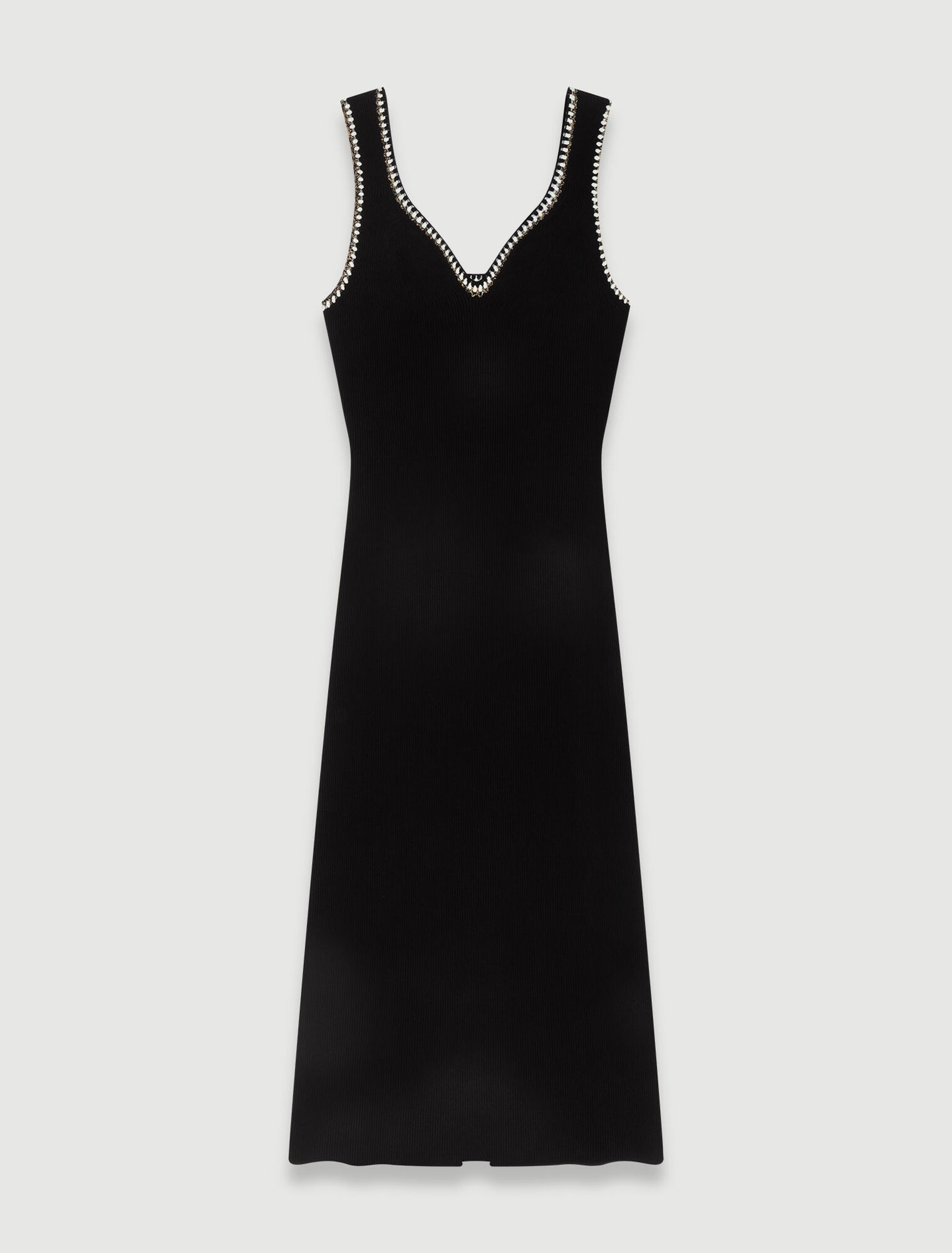 Knit maxi dress