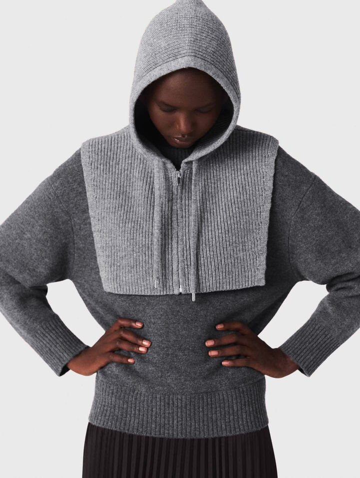 Knit collar