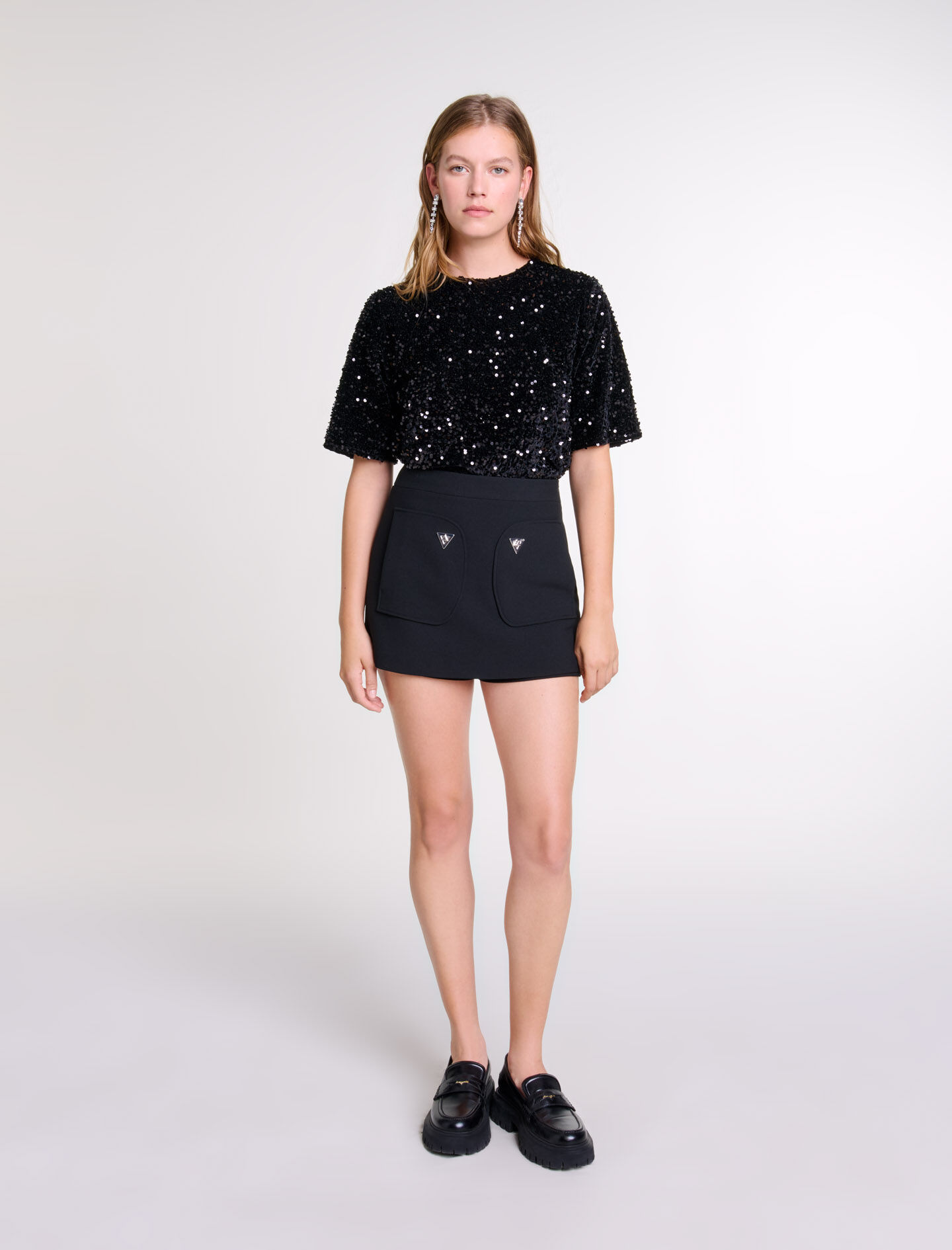 Skort style shorts Shorts Maje