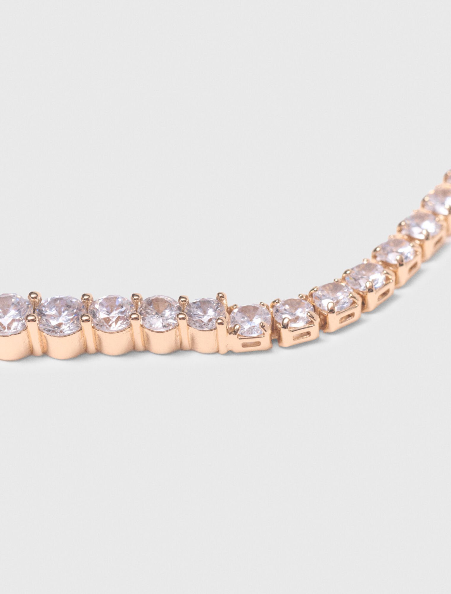 Cascade diamant&eacute; necklace
