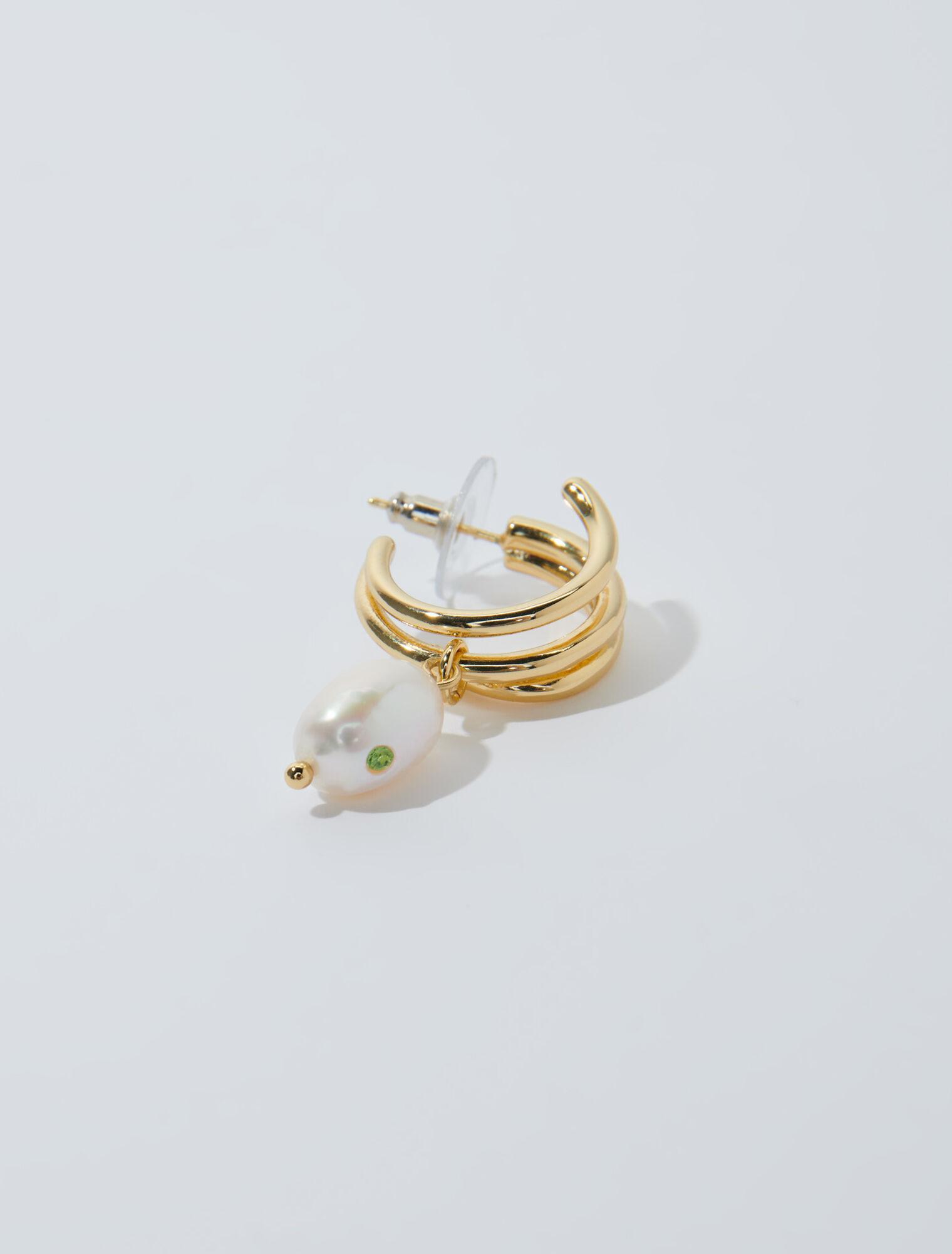 Bead embellished earrings