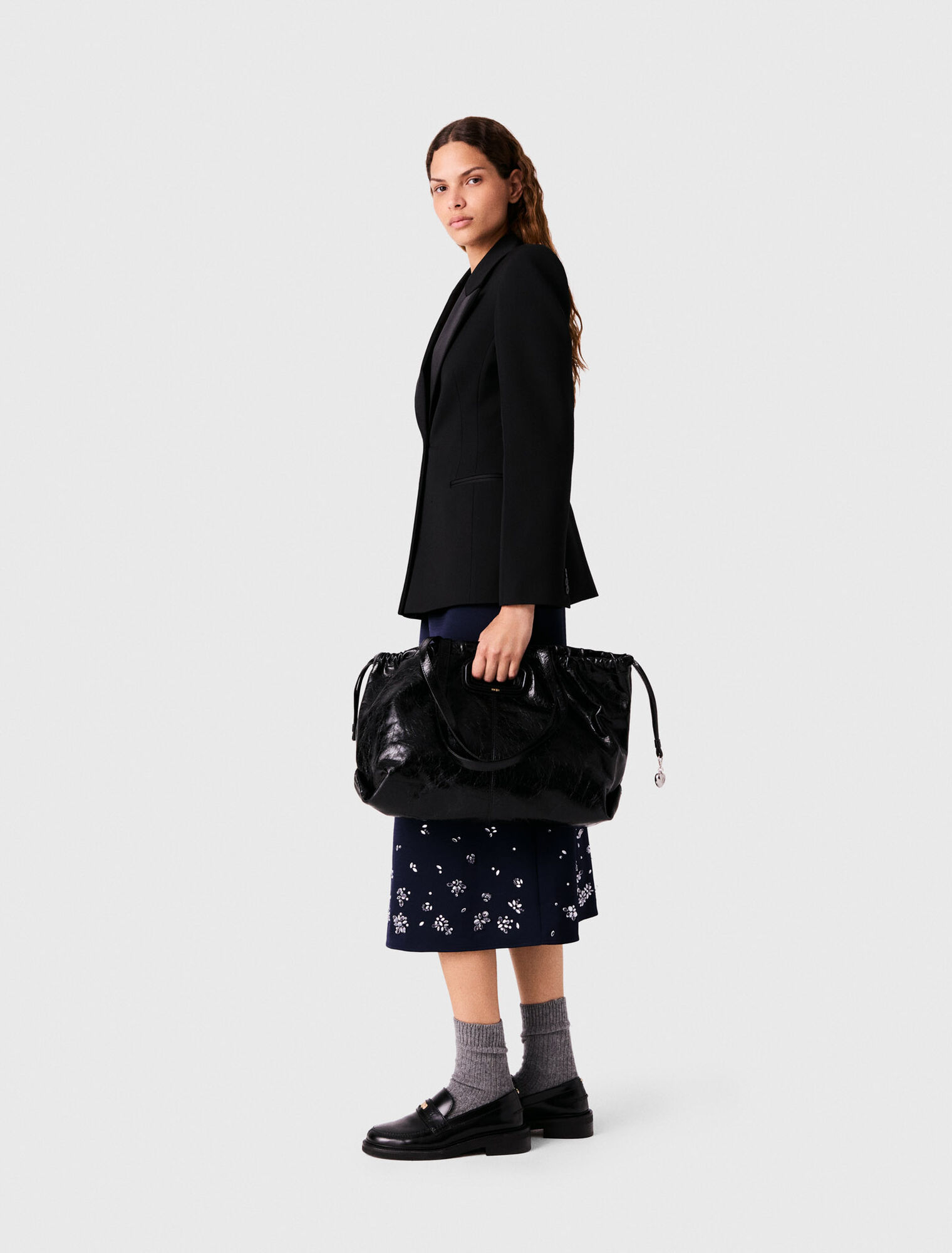 Slim-fit tuxedo jacket