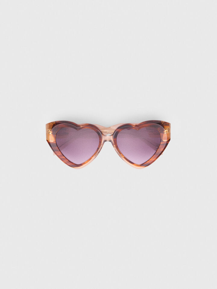 Heart sunglasses