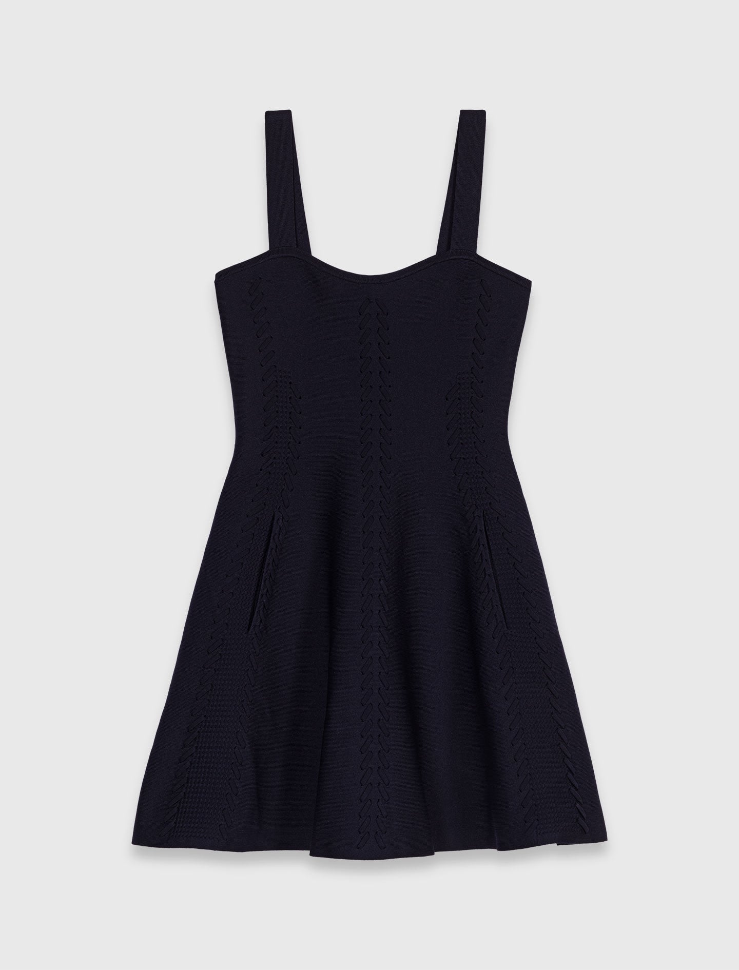 Short knitted skater dress 6