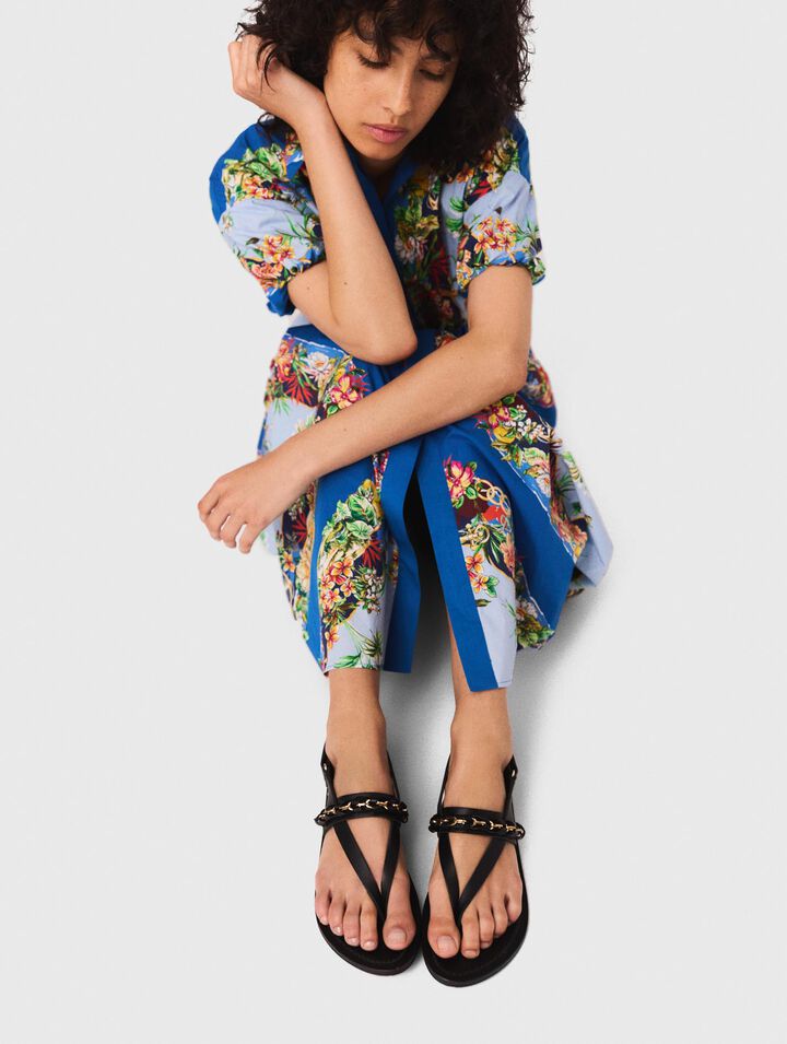 Patterned maxi dress