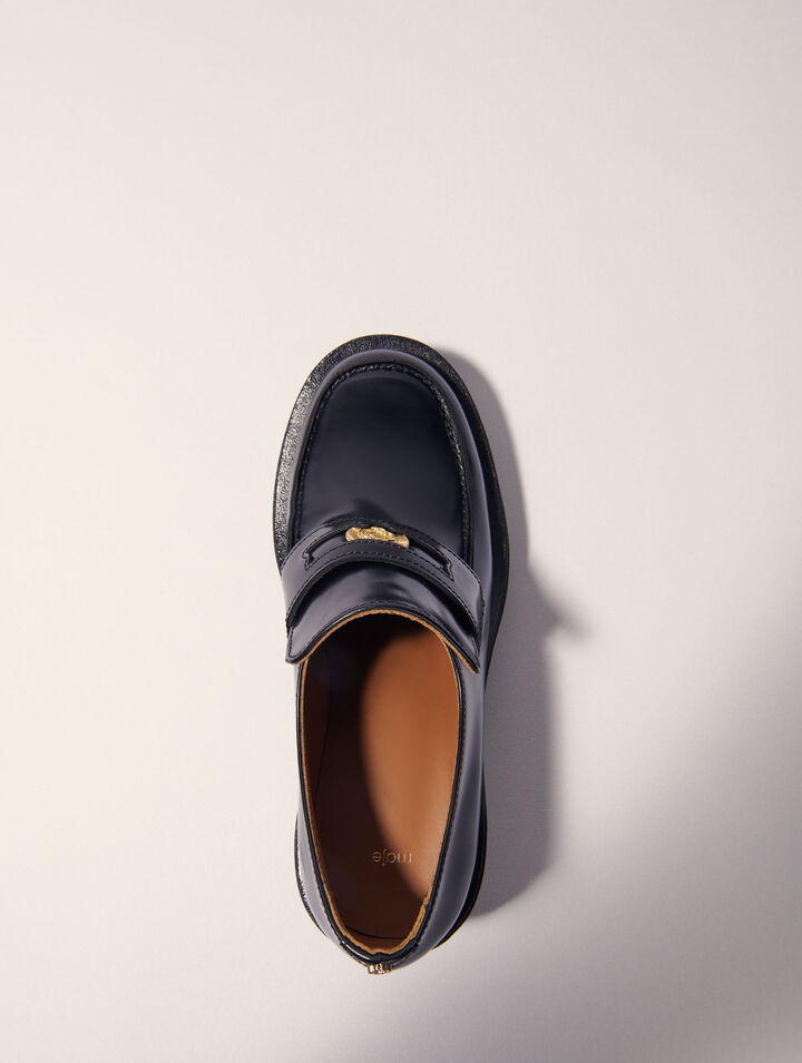Heeled loafers