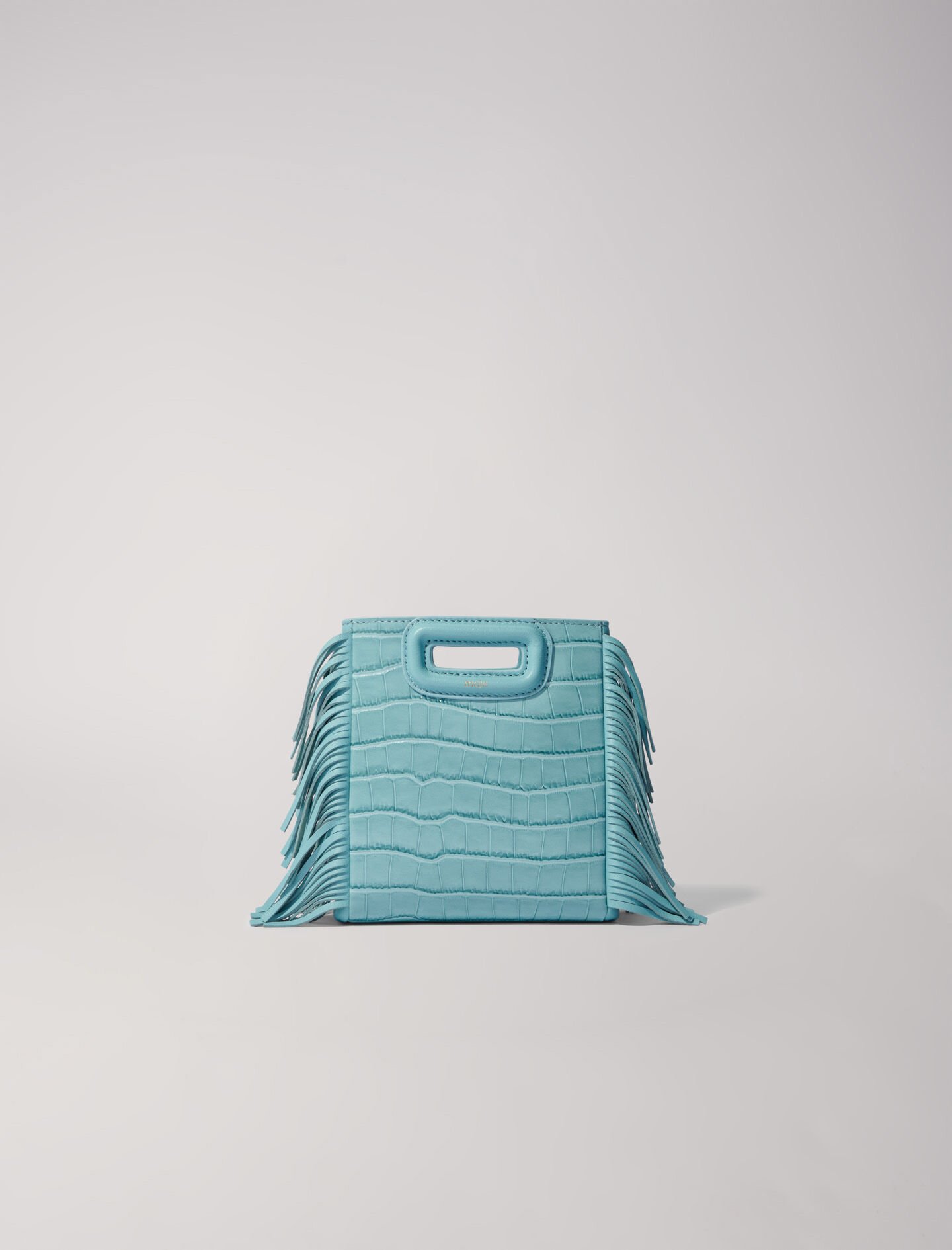 MASU Leather Cake Mini Bag （BROWN) Mini Leather Cake Bag (M25K60JO02-BROWN)