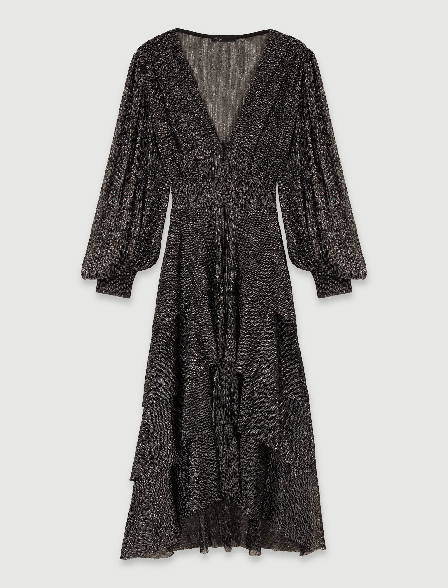 Robe maje lurex on sale