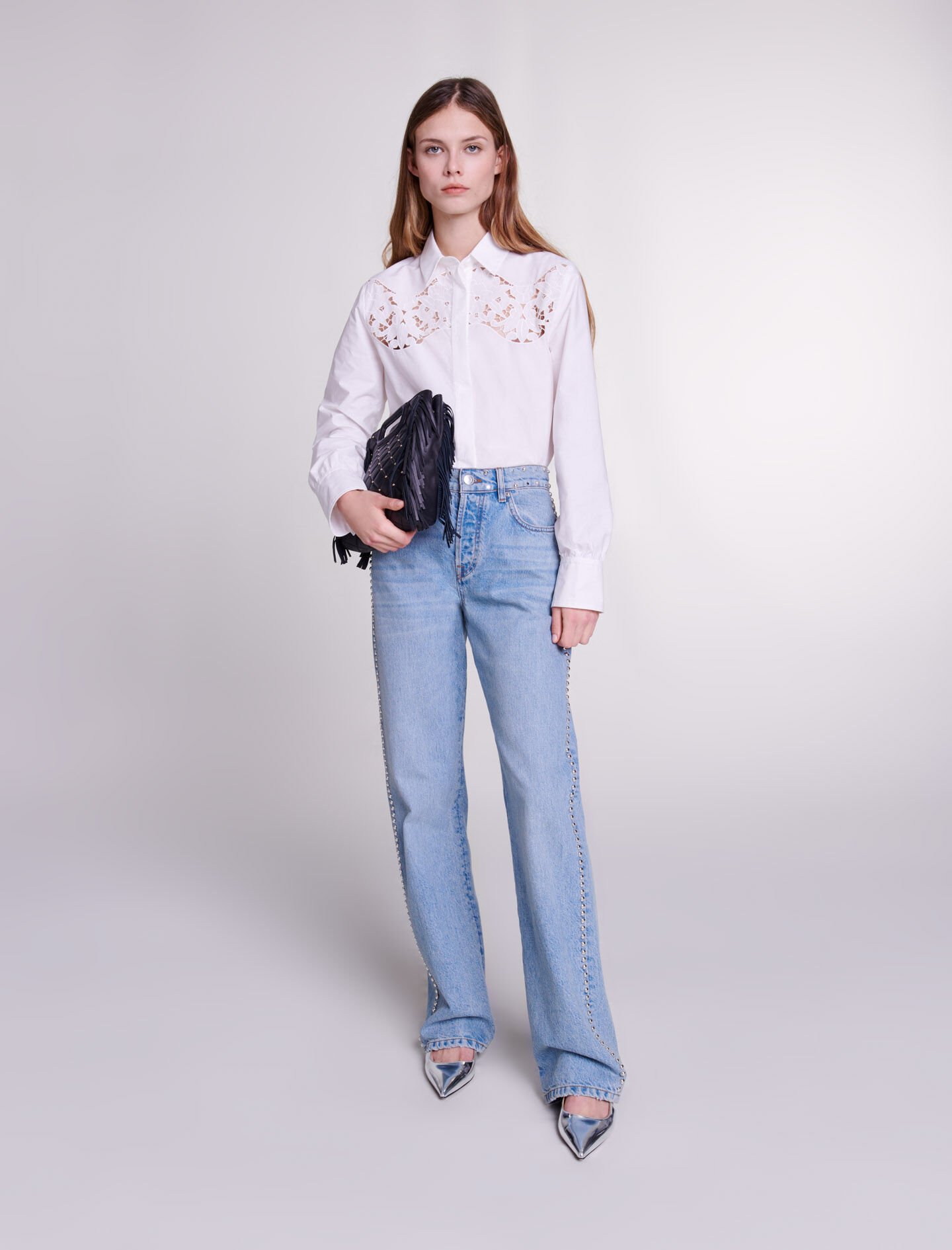 Maje jeans sale on sale