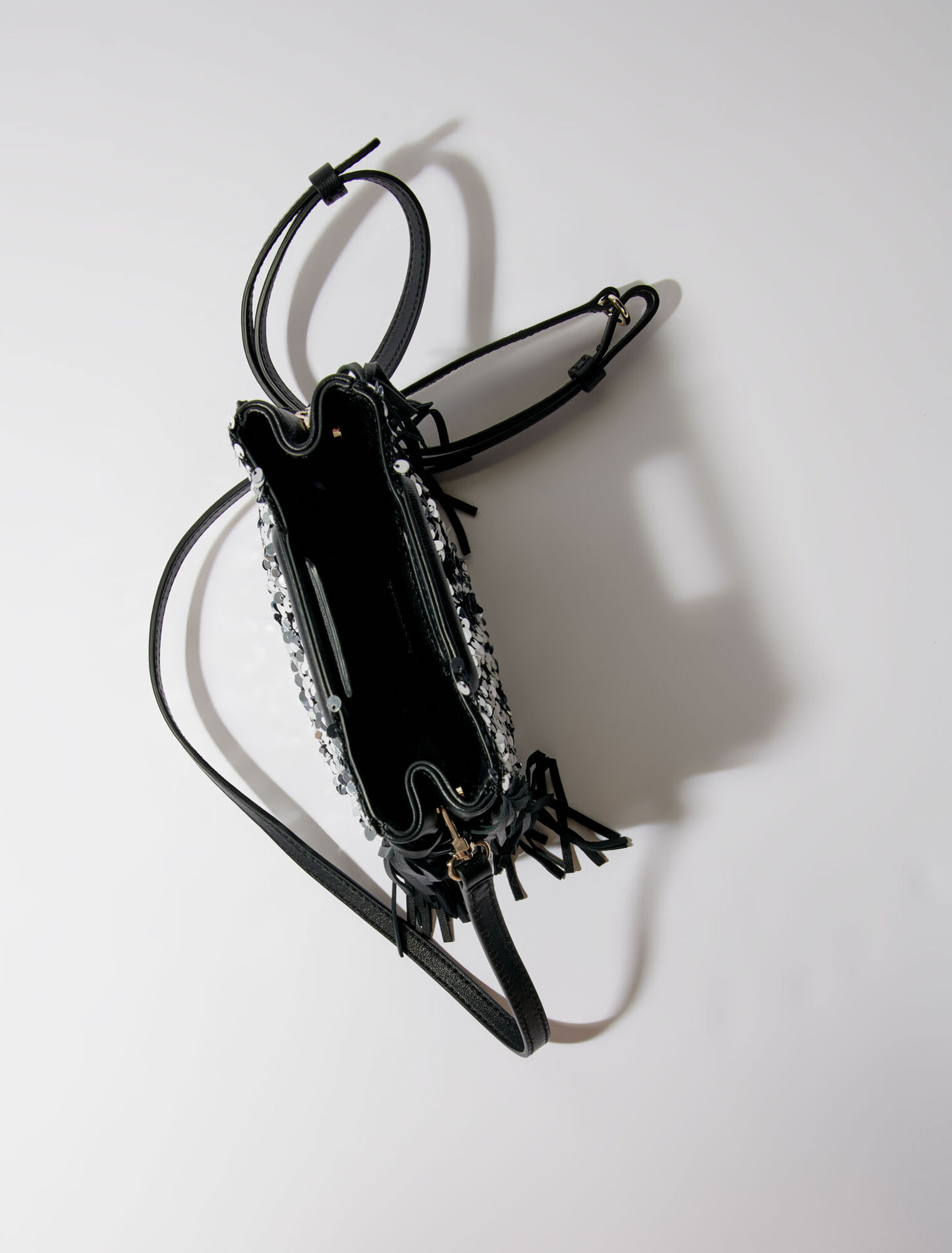 Sequin mini M bag