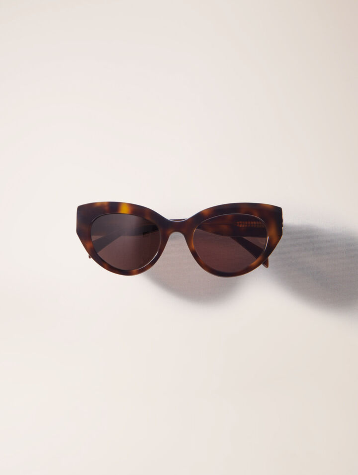 Acetate cat-eye glasses