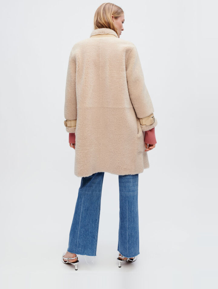 Shearling coat