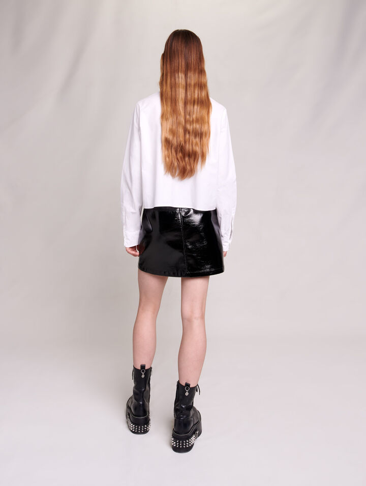 Cropped shirt