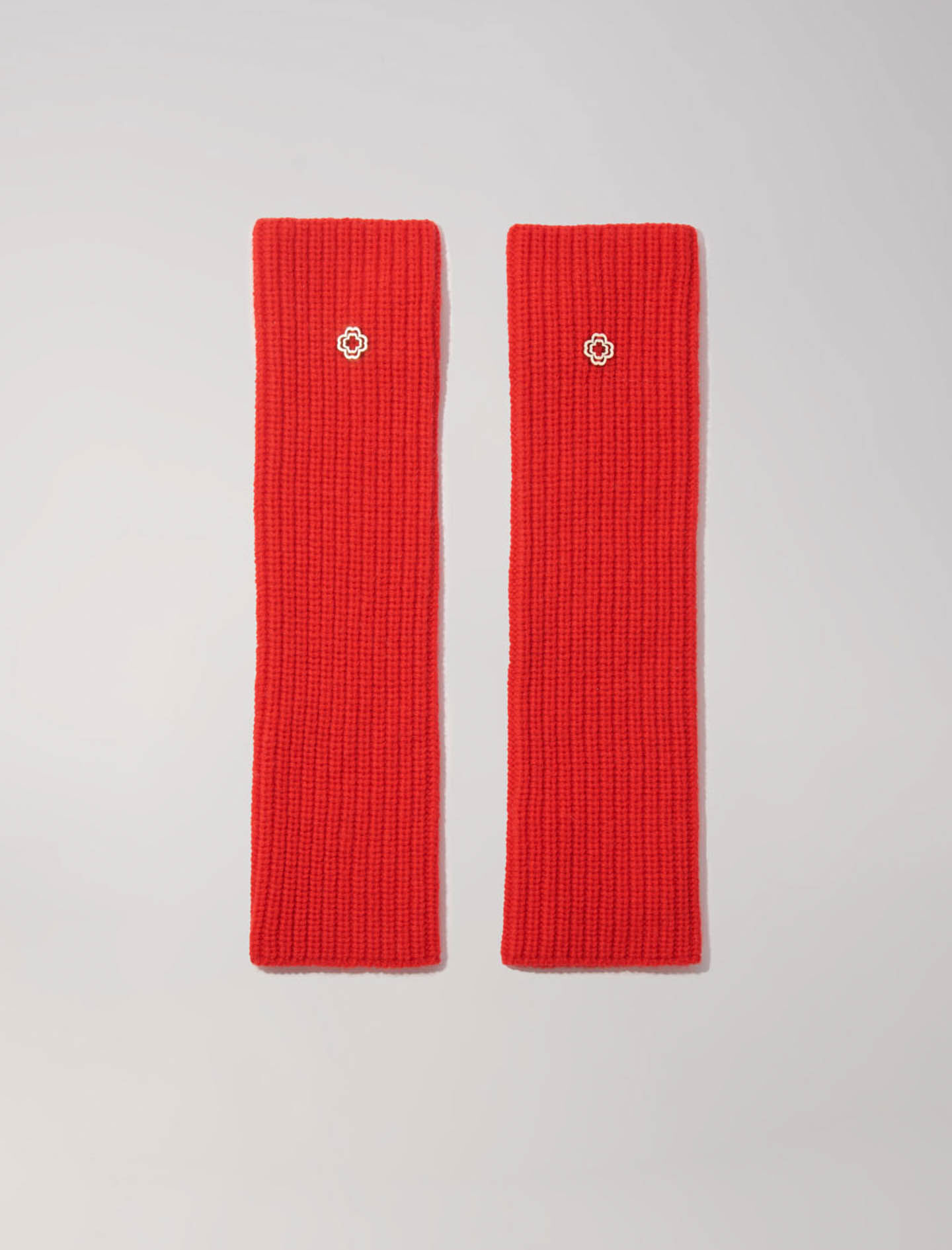 Cashmere/wool zip-up neck warmer - Shawls & Ponchos | Maje