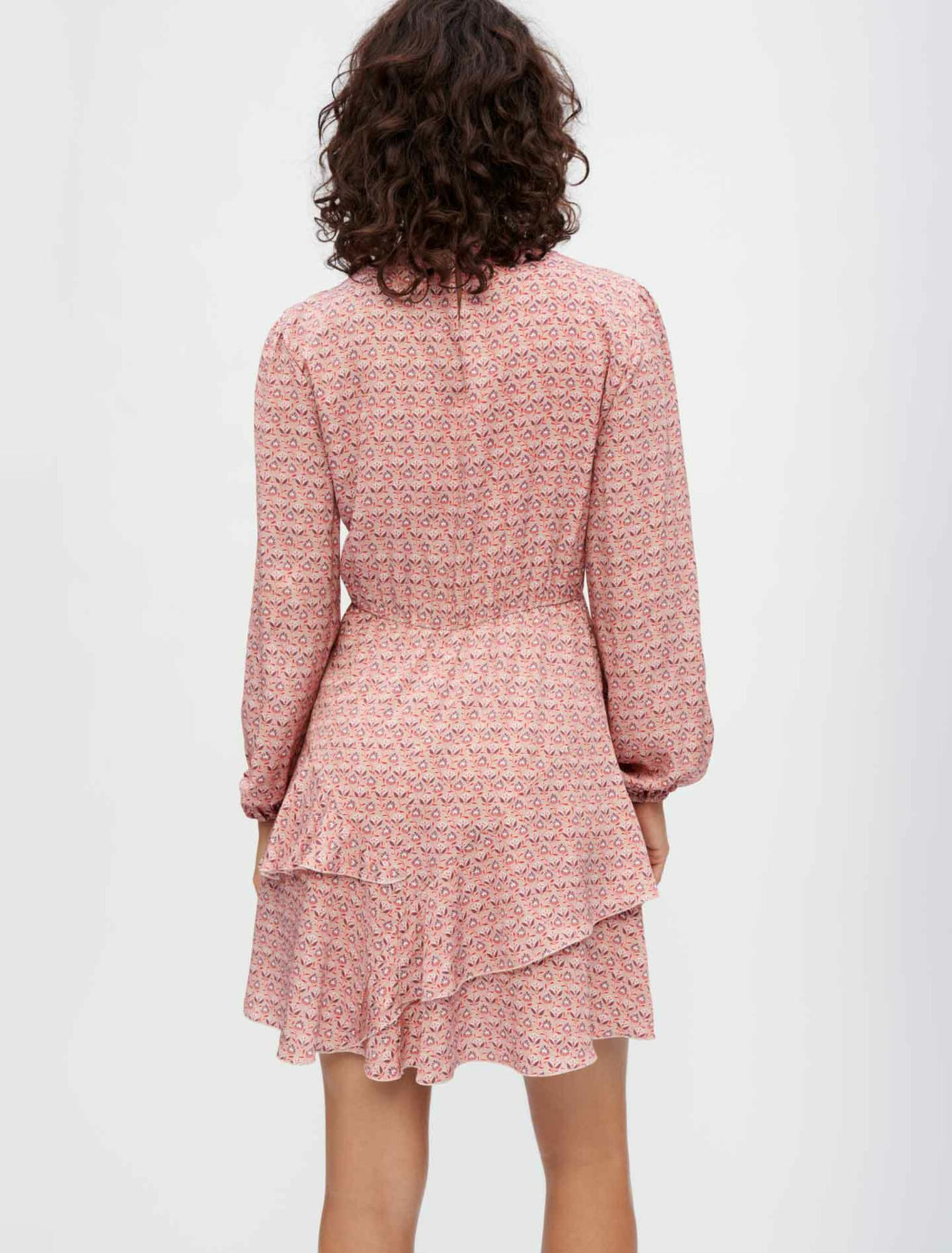 Printed viscose dress
