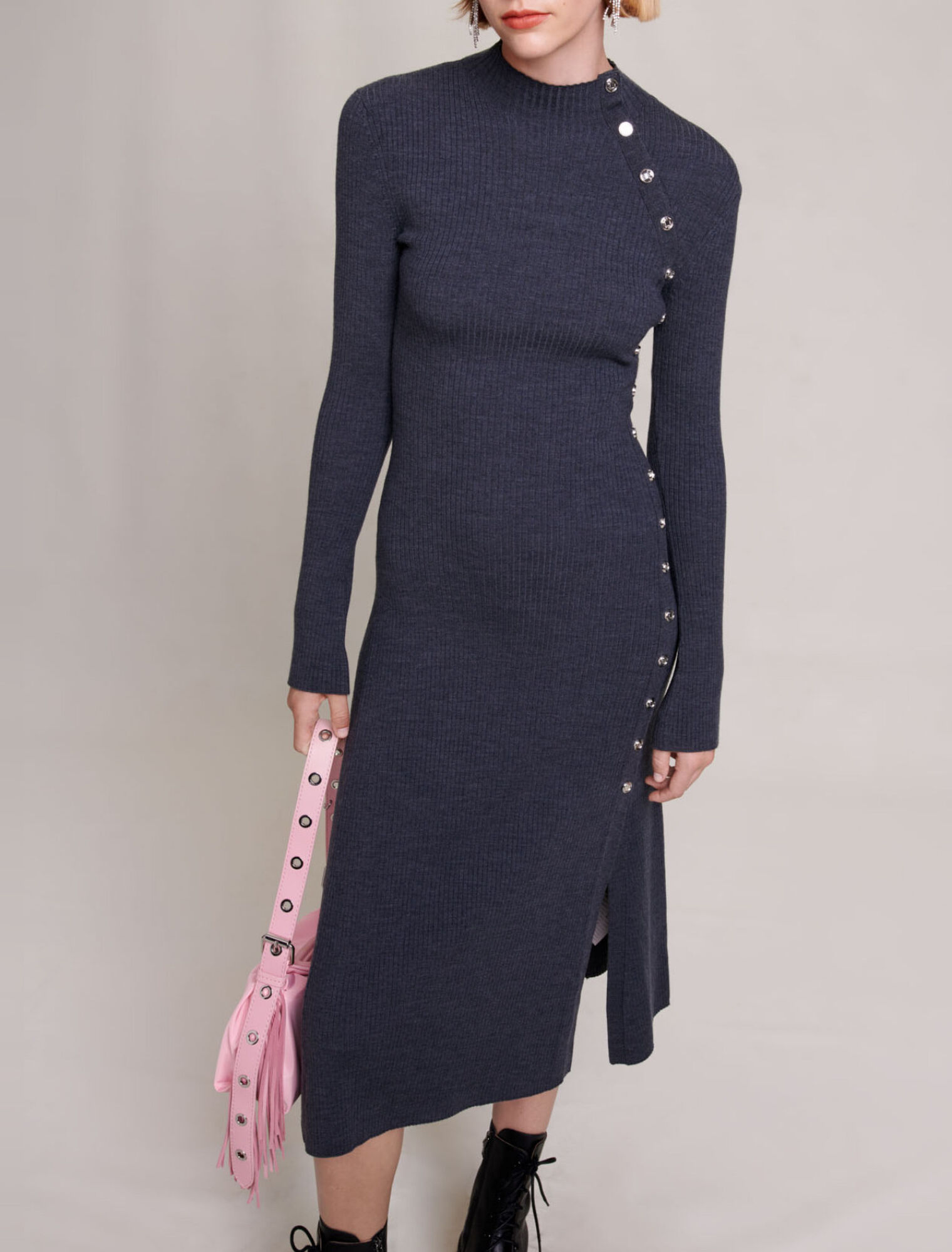 Knit maxi dress