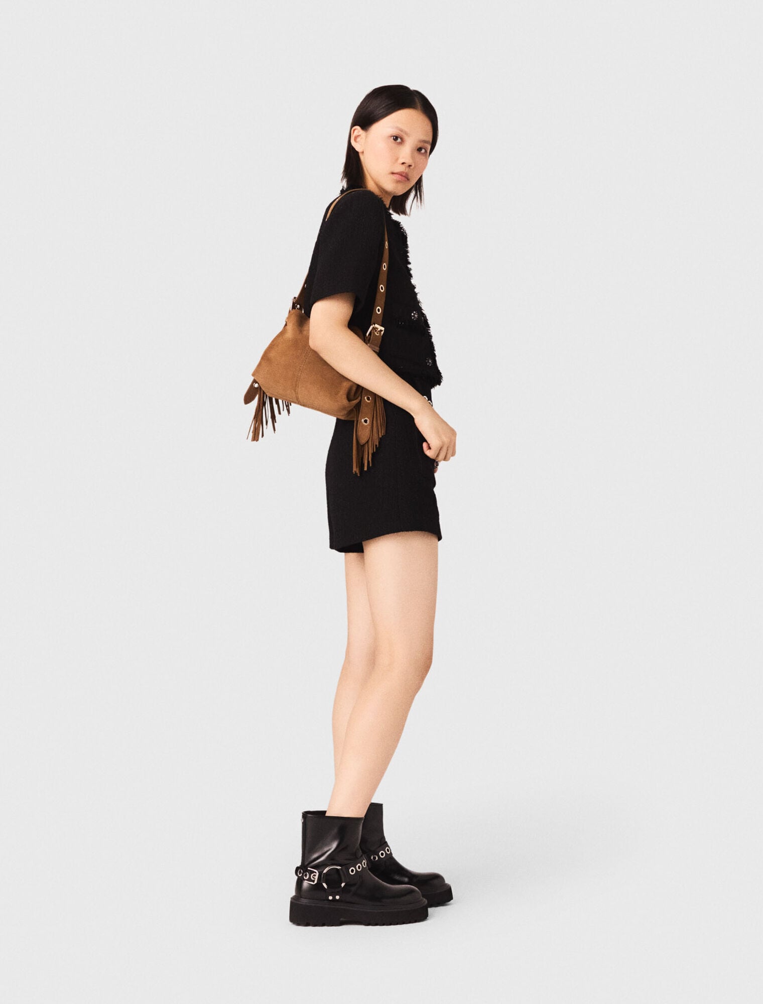 Miss M mini suede bag 2