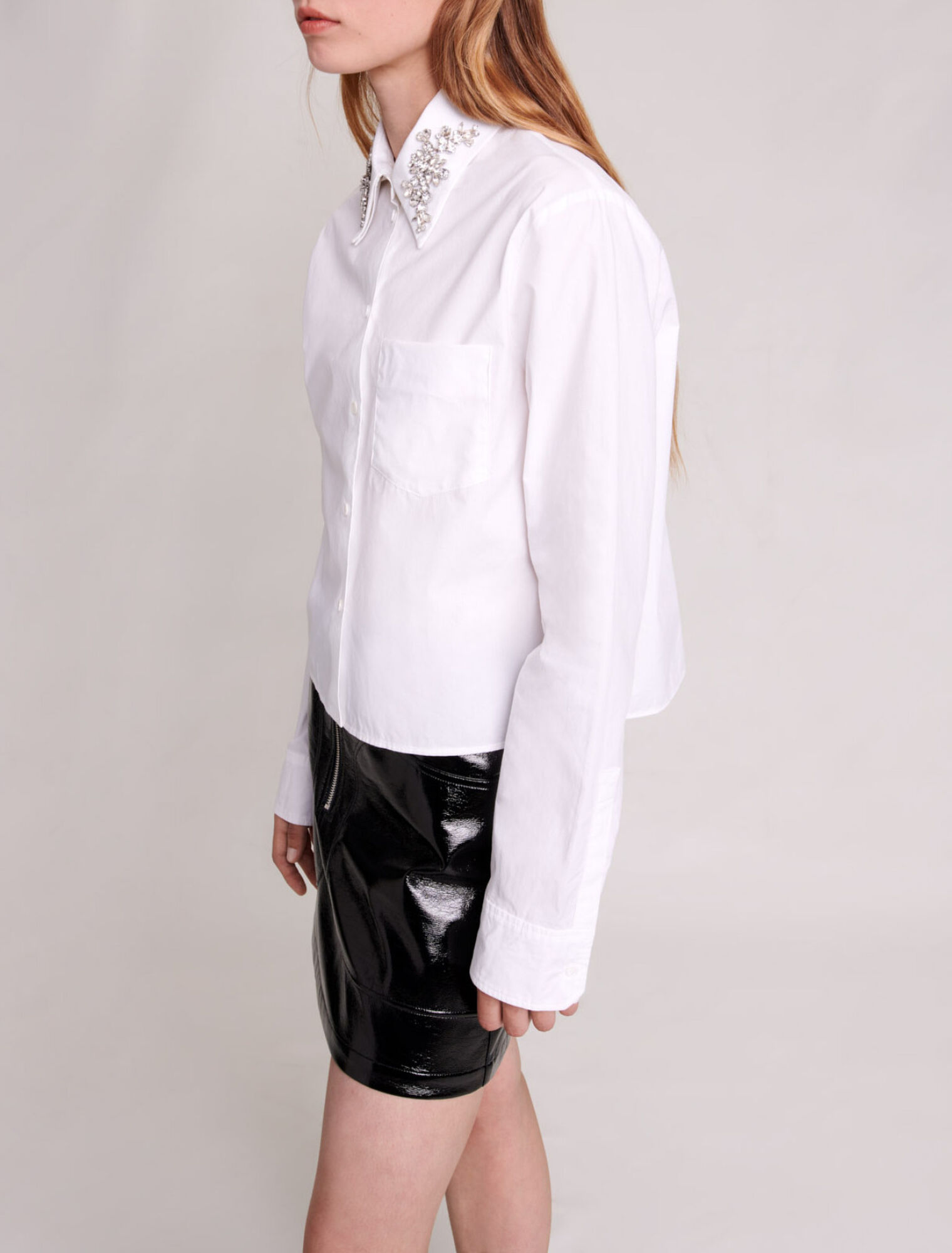 Cropped shirt