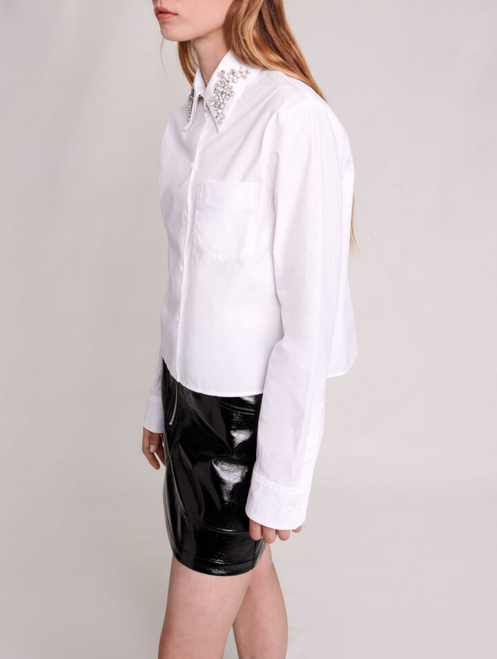 Cropped shirt