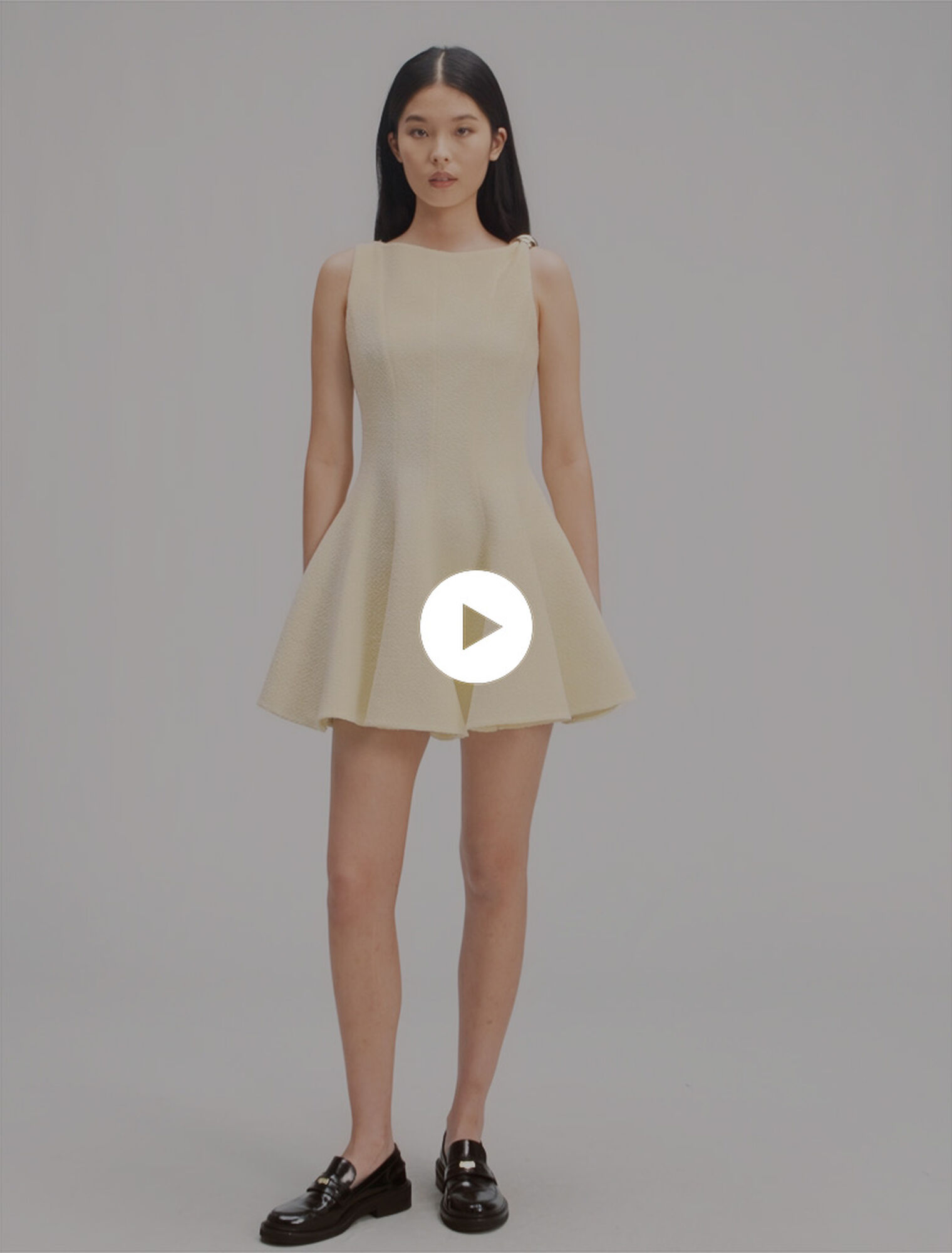 Short tweed dress