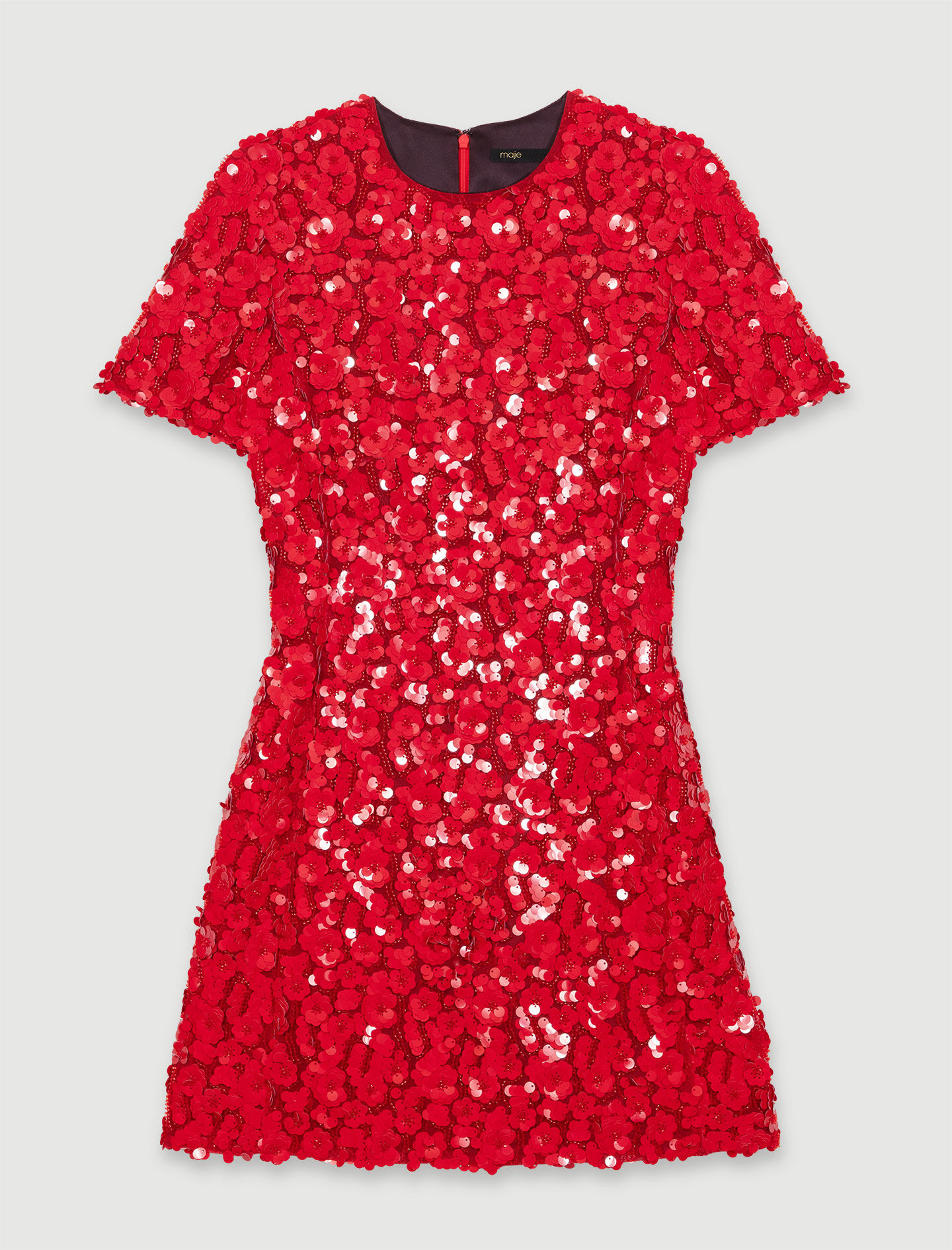 Women s Red dresses The Latest Styles Maje