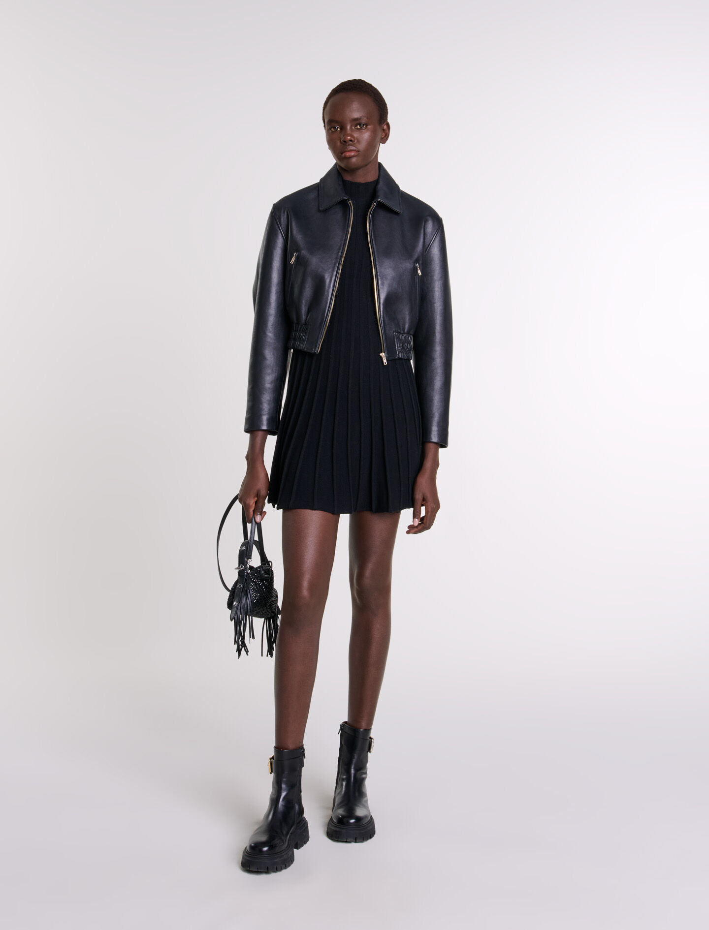 Maje leather online