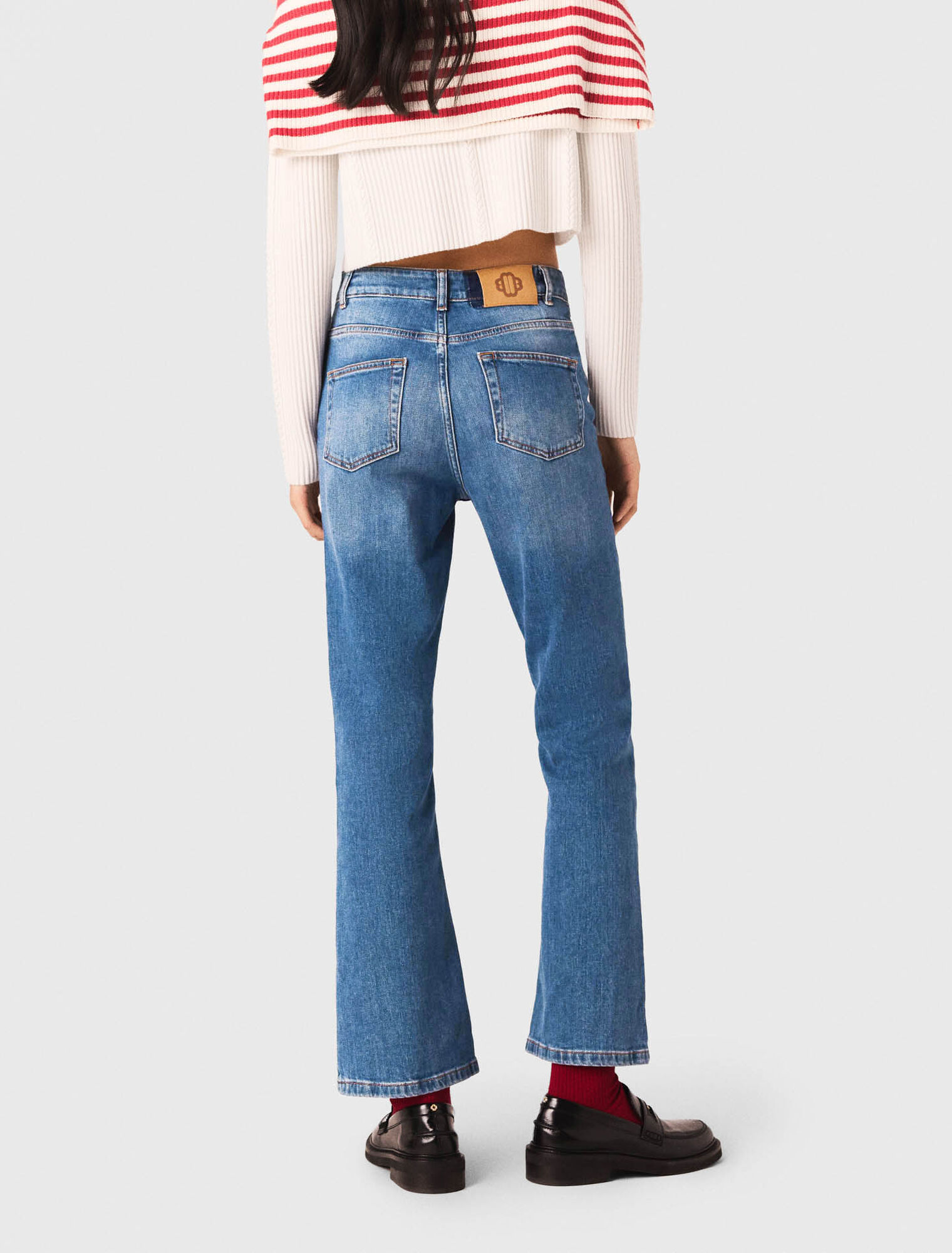 Vaqueros denim con bolsillos