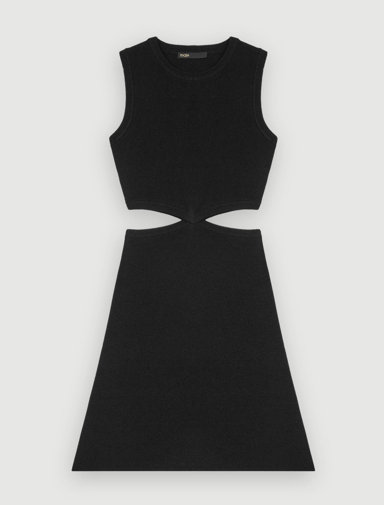 Open-waist mesh dress