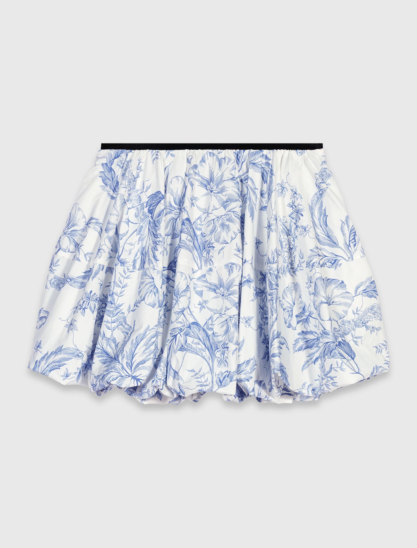 Printed balloon-effect skirt 7