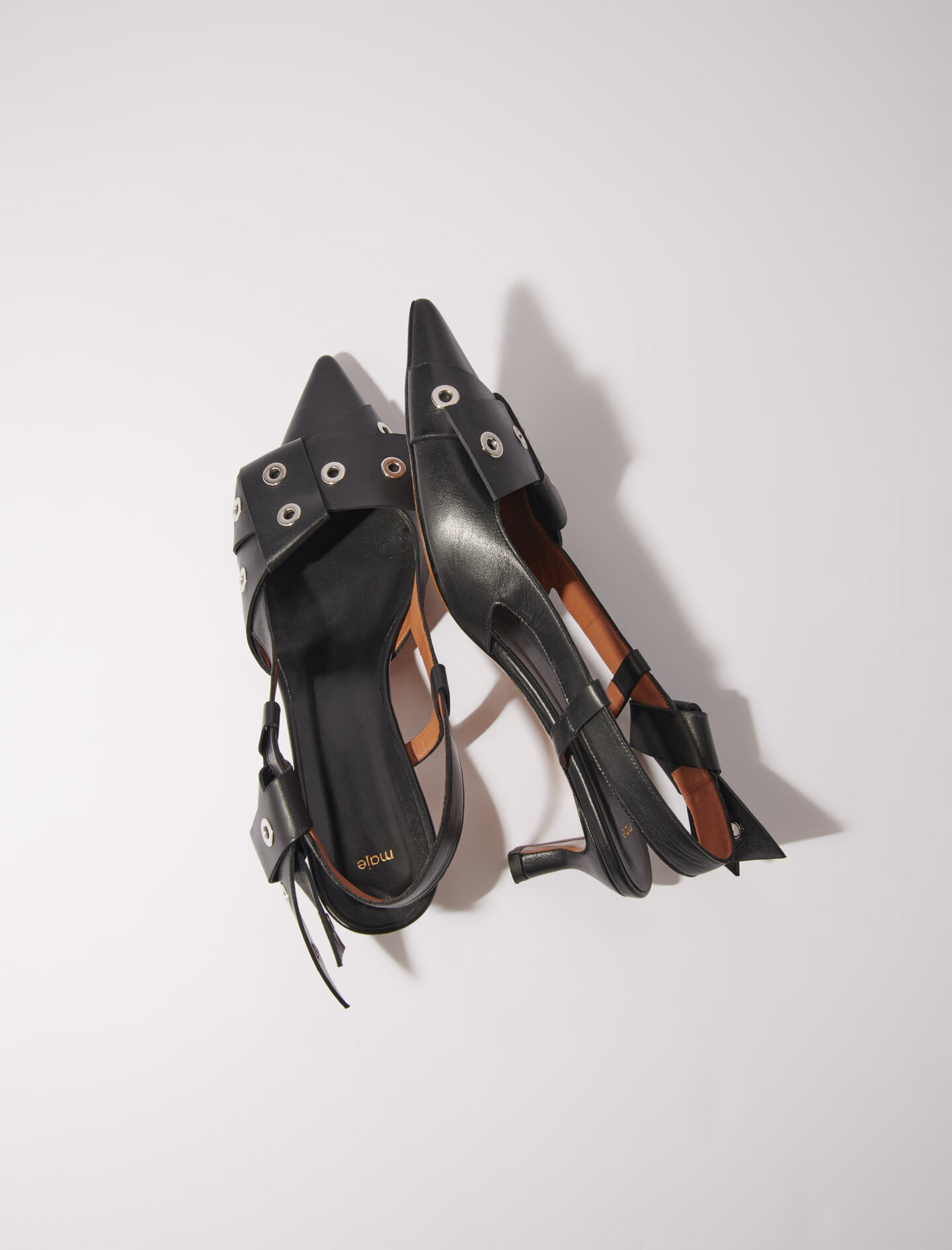 Pointed pumps with bow detail - Pumps & Sandals | Maje Pointed pumps with bow detail - Pumps & Sandals | Maje