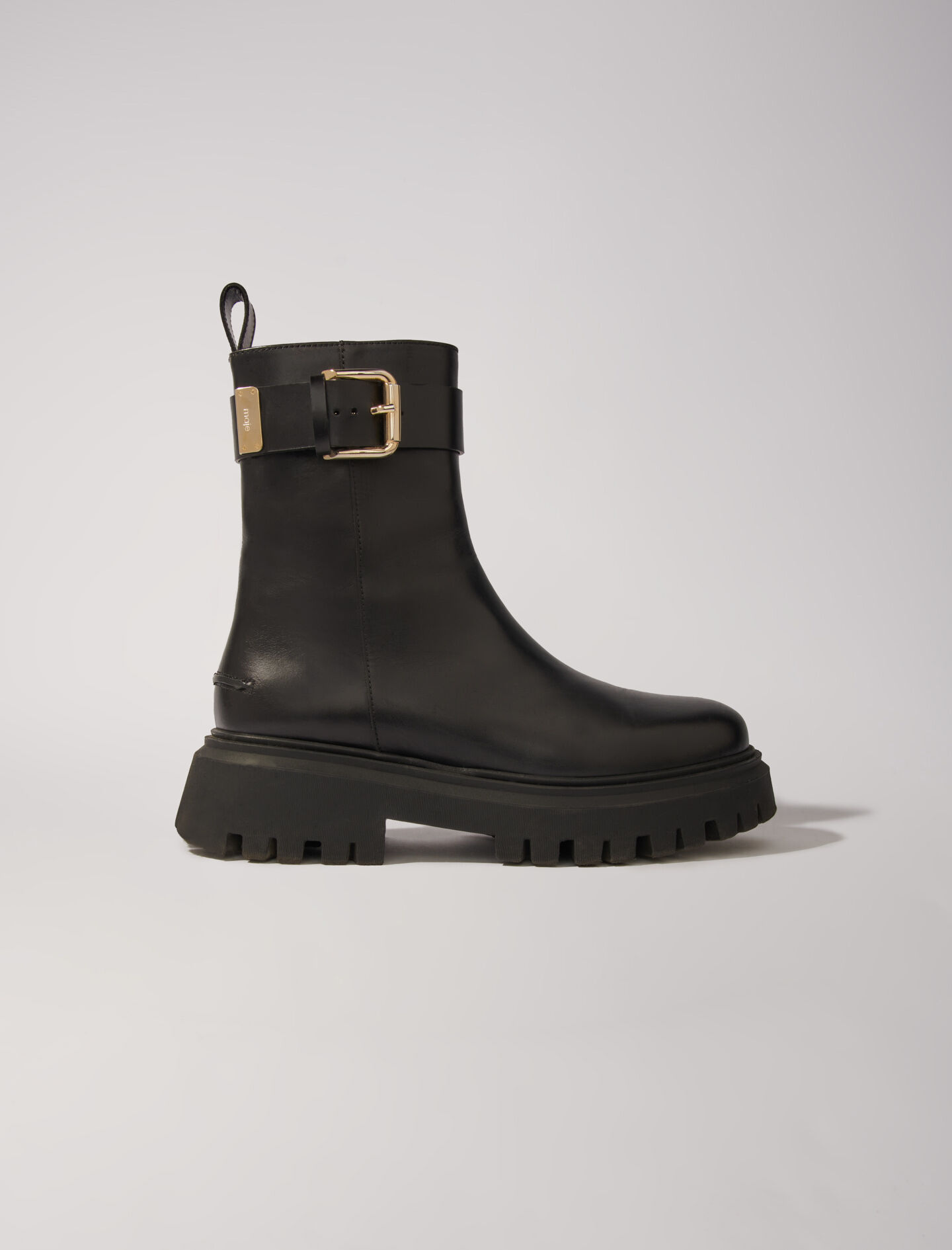 Three buckle ankle boots sale